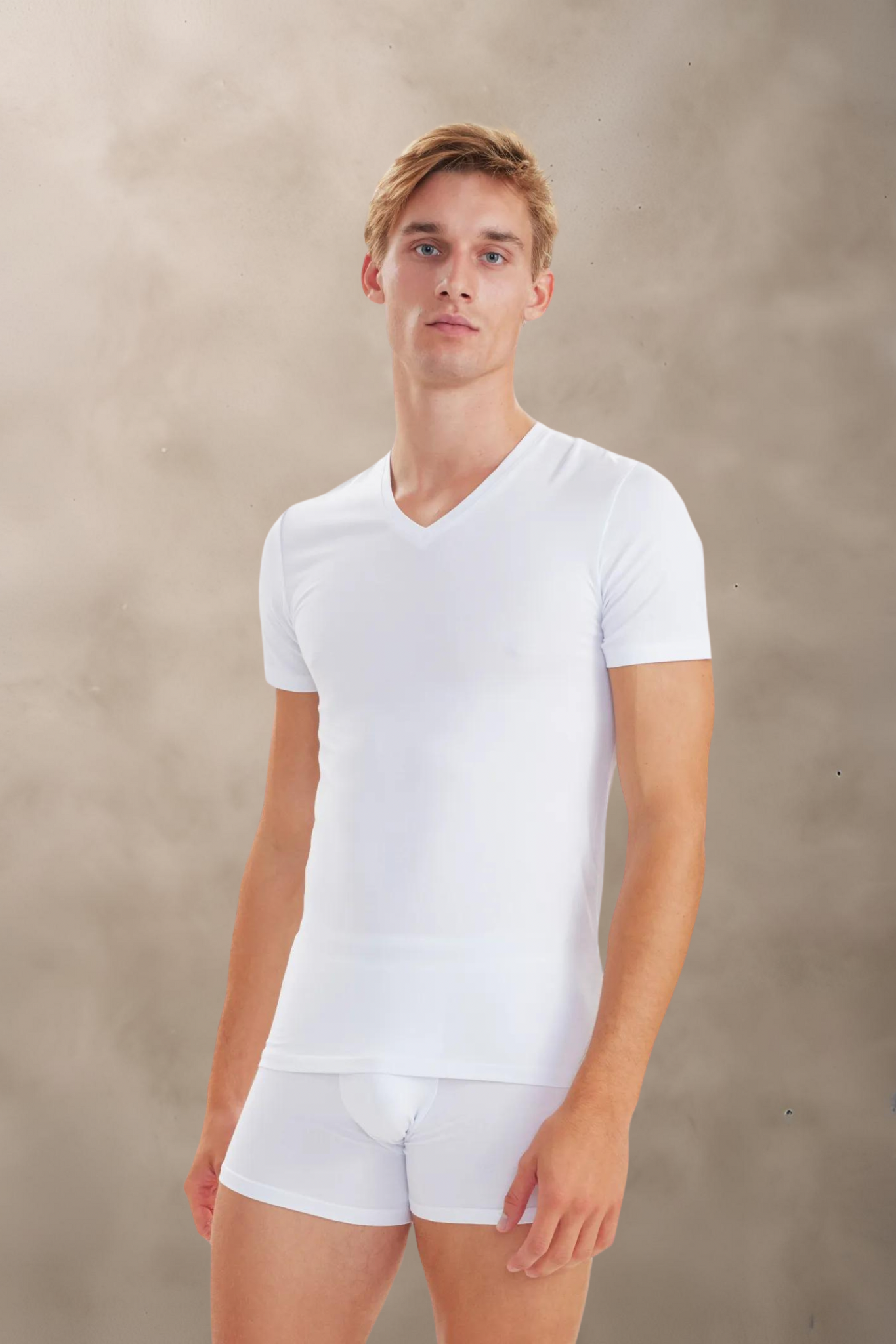 UNDERTØJ - 2-Pack V-Neck Bamboo -  - Hr Ravn