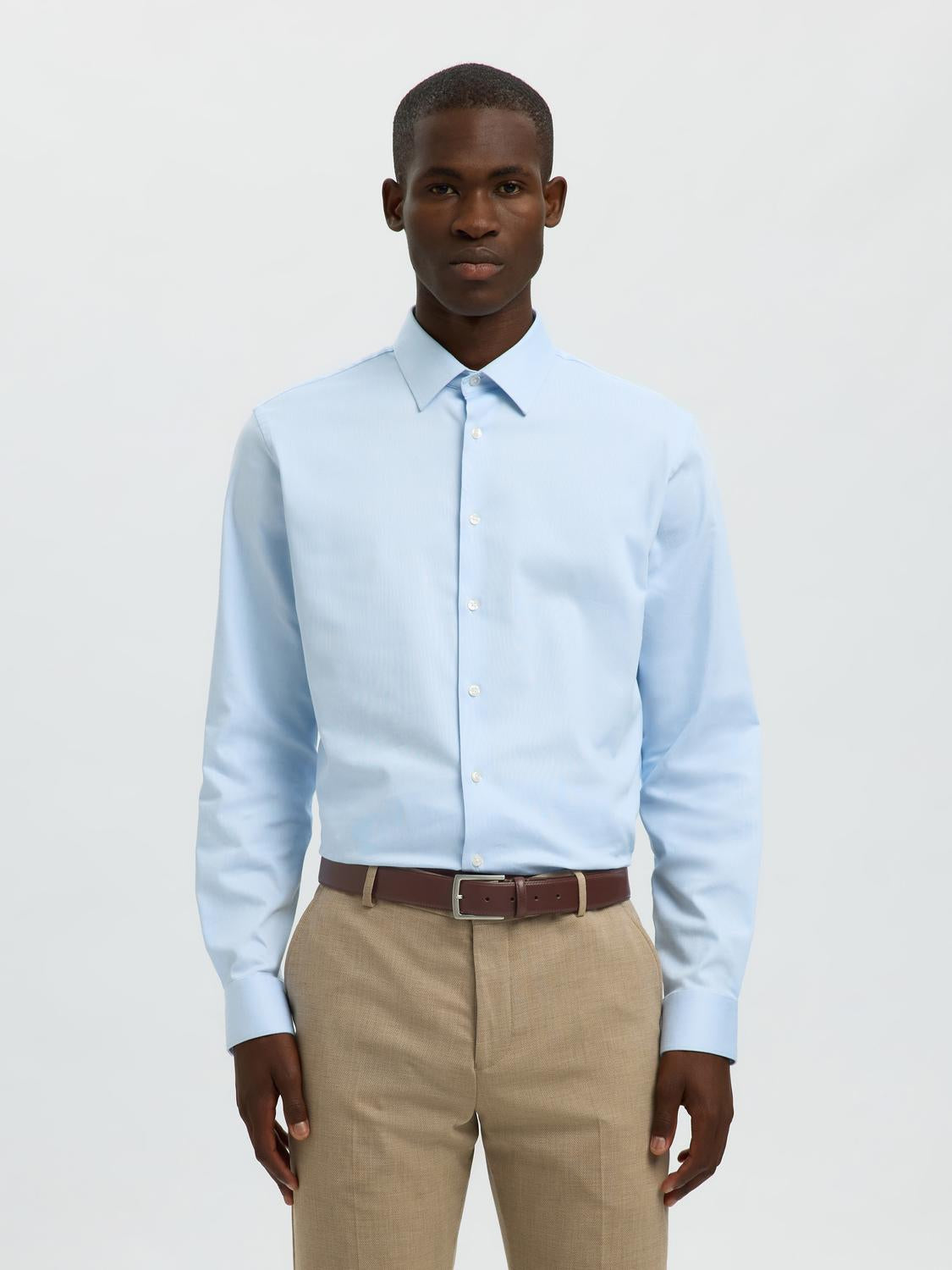 Belts - Slhaksel Leather Belt Noos -  - Hr Ravn