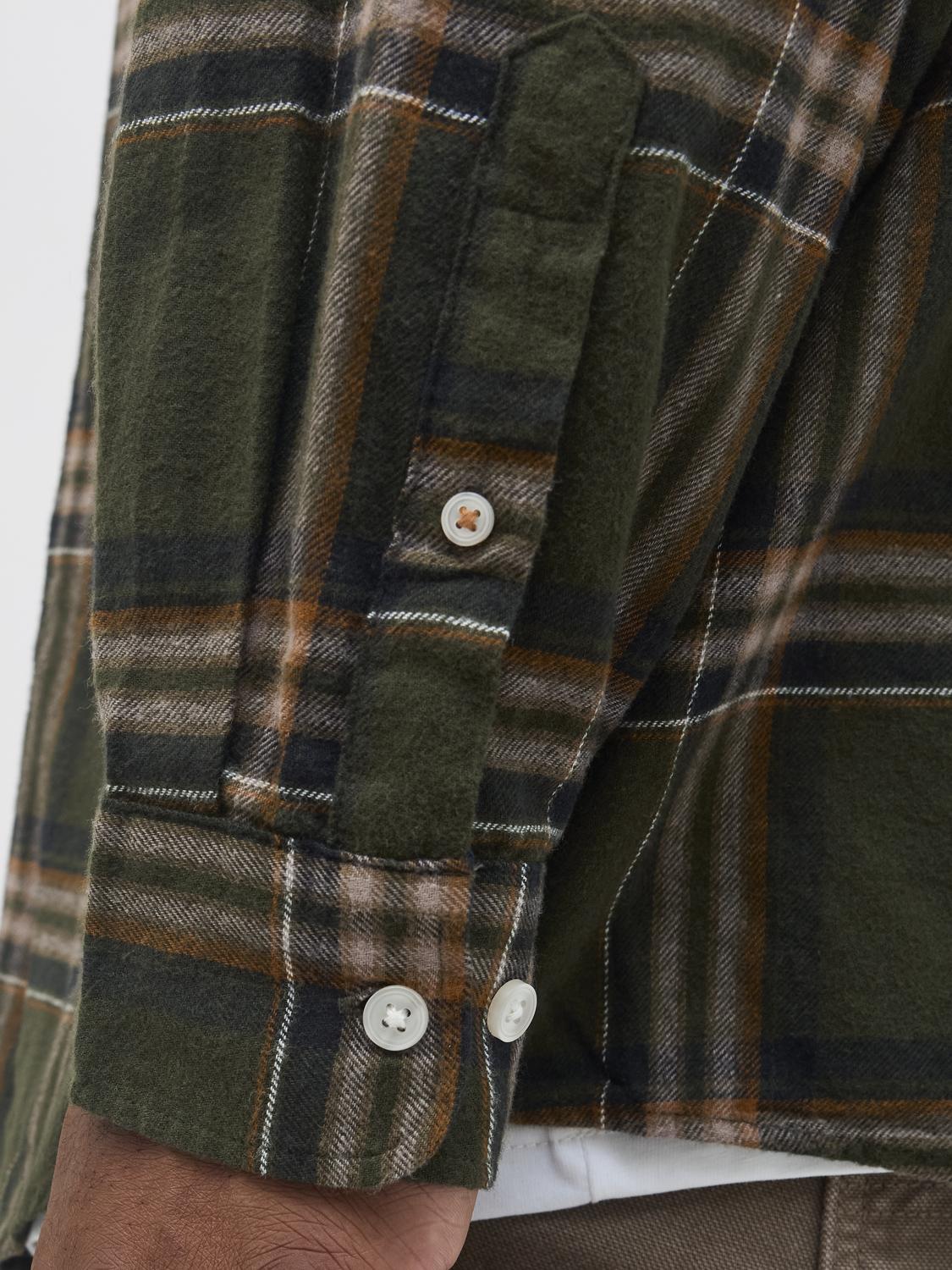 Shirts - Jjeclassic Flannel Check Shirt Ls Sn Pls -  - Hr Ravn