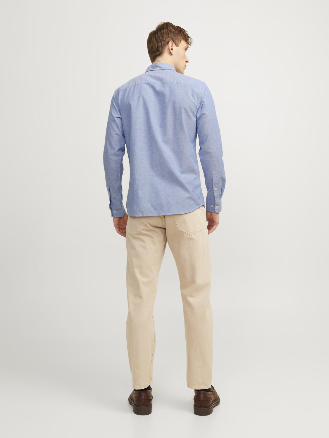 Shirts - Jprblubrook Oxford Shirt L/S Noos -  - Hr Ravn