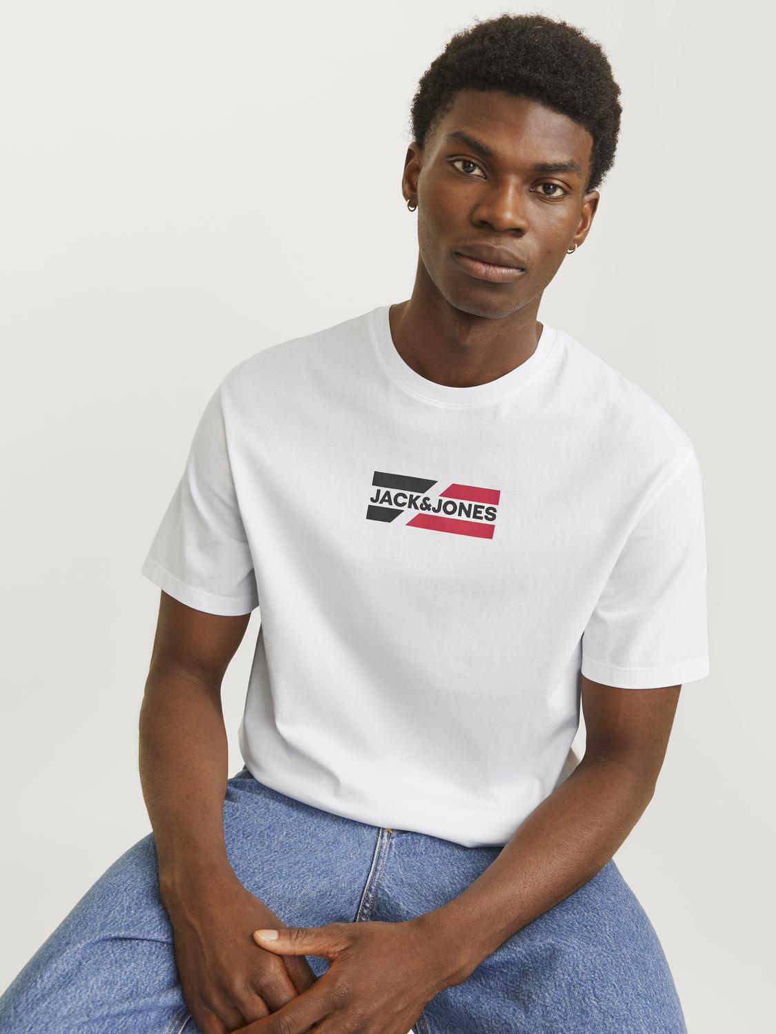 T-shirts - Jjecorp Graphic Tee  Ss O-3Pk Mp Noos -  - Hr Ravn