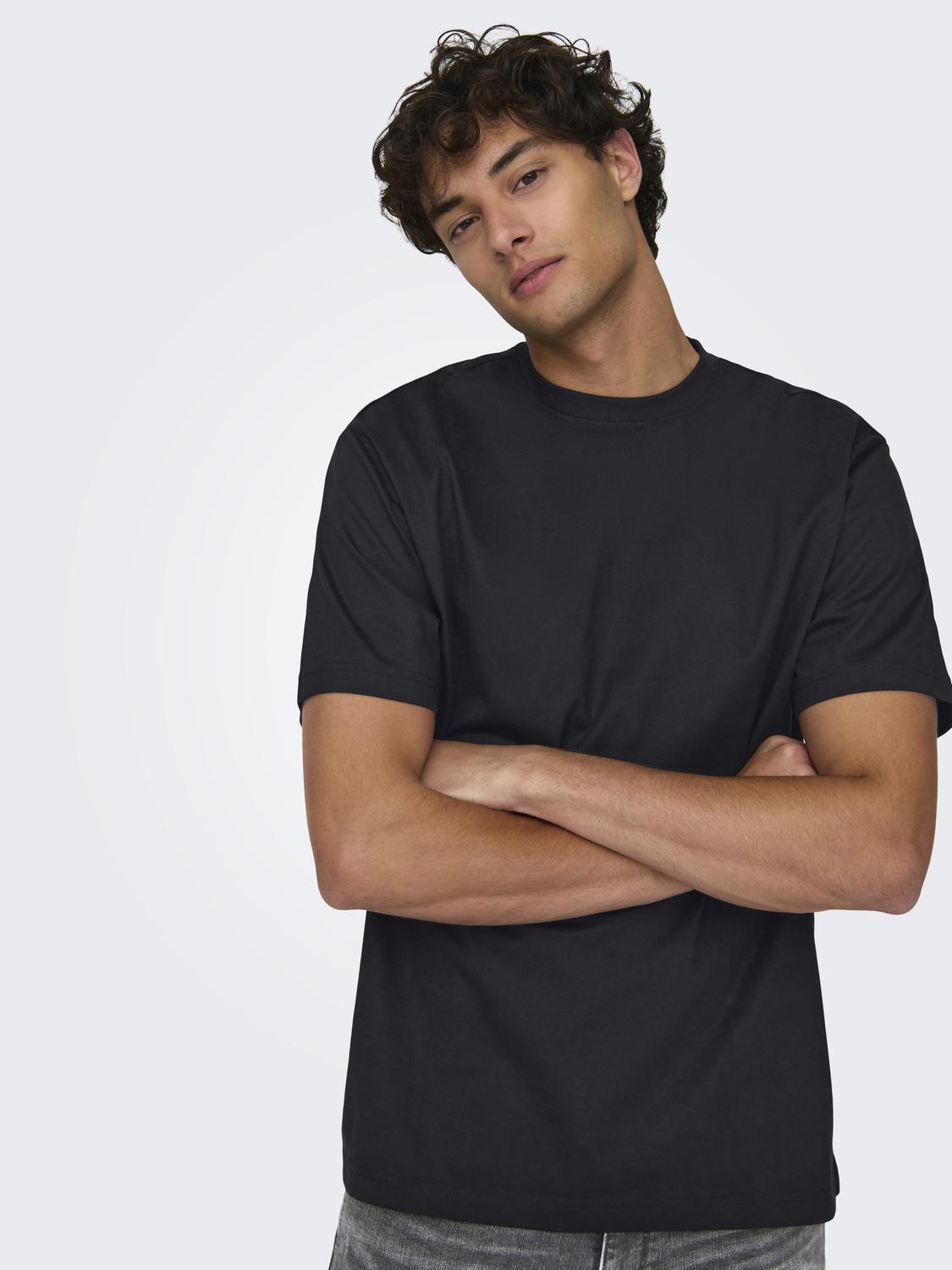 T-shirts - Onsfred Life Rlx Ss Tee Noos -  - Hr Ravn