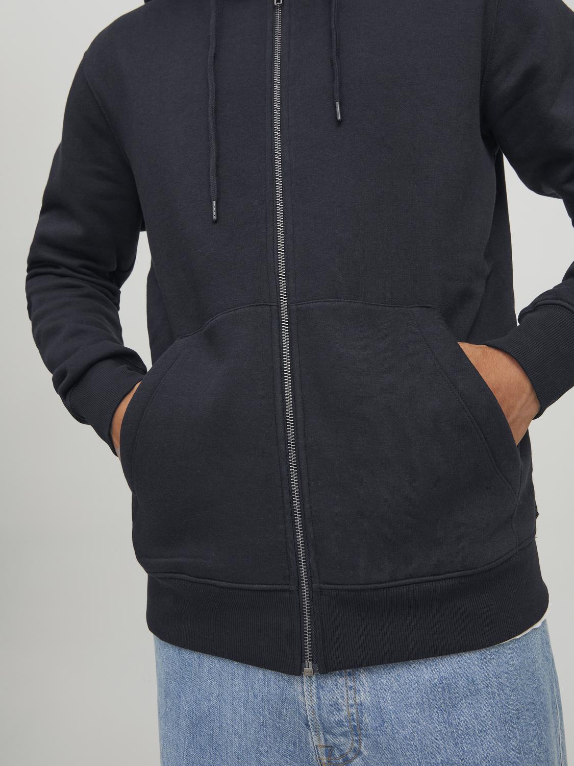 Cardigans - Jjestar Basic Sweat Zip Hood Noos -  - Hr Ravn