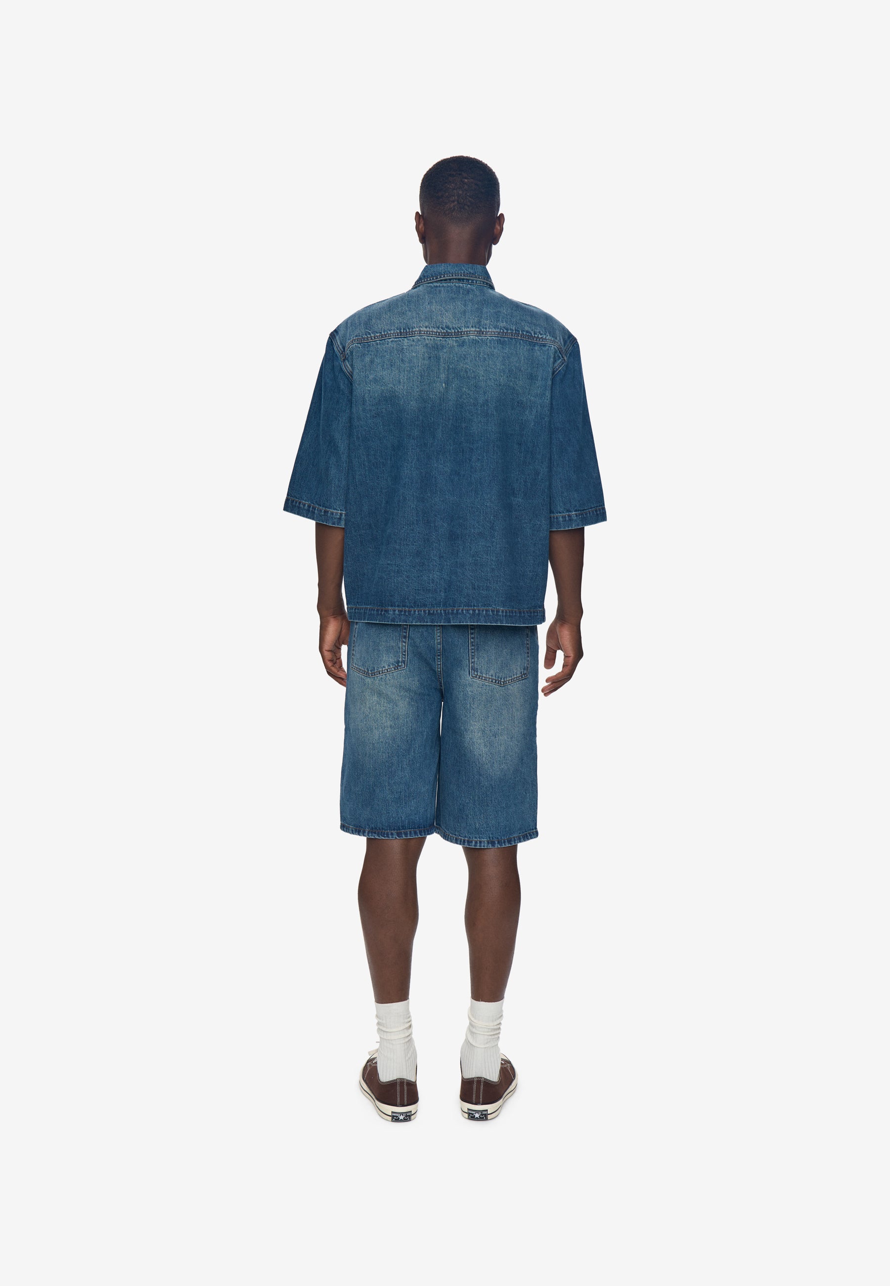 minimum male Jamie ovz ss shirt 2461 Short Sleeved Shirt 1002 Medium Blue