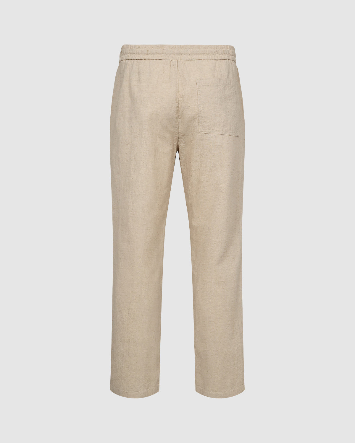 minimum male Jennusa afslappede bukser i hørblanding 3598 Casual Pants 5304 Rainy Day
