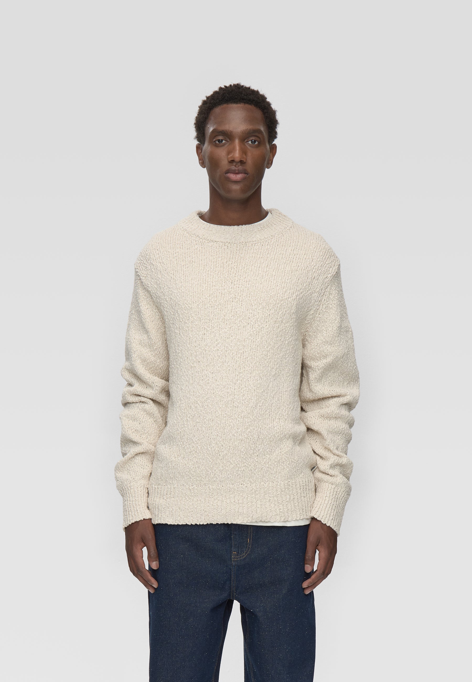 minimum male Joshua rlx ls jumper 4583 Jumper 0608 Coco Milk