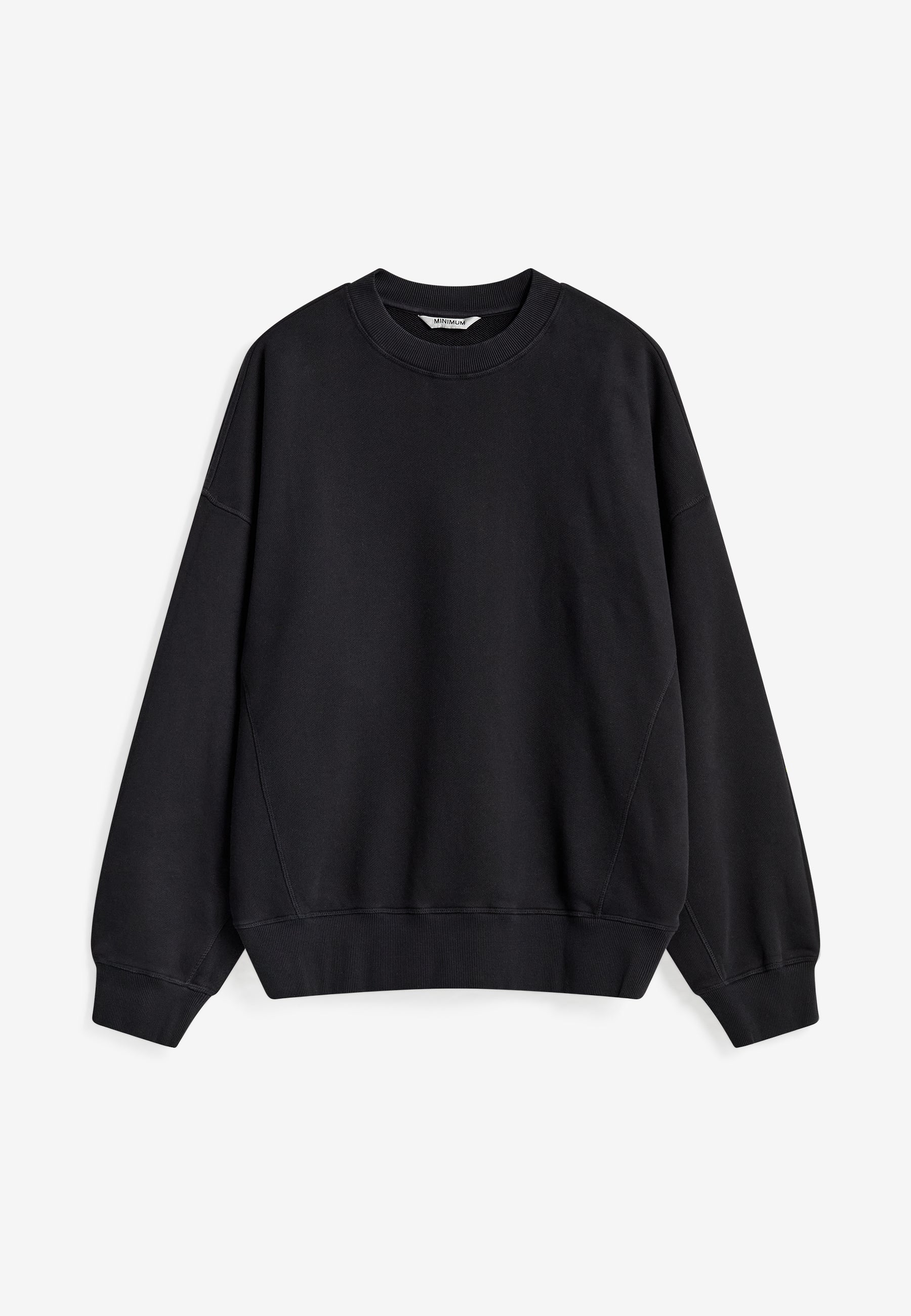 minimum male Josiah ovz crewneck G6584 Sweatshirt 999 Black