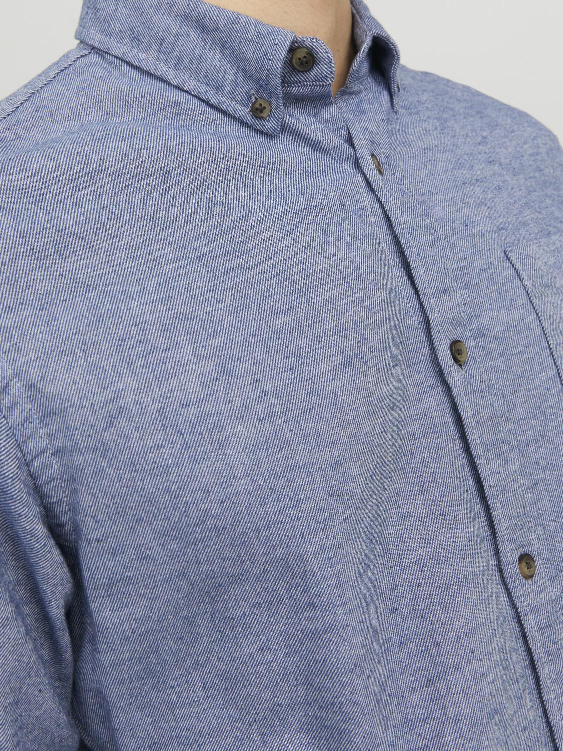 Shirts - Jjeclassic Melange Shirt Ls Noos -  - Hr Ravn