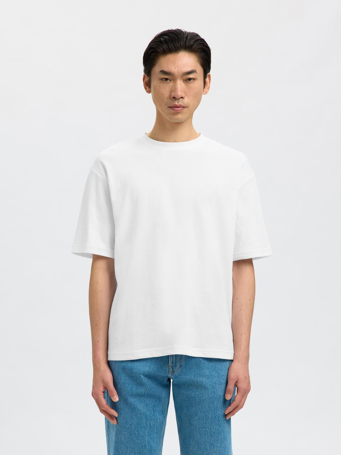 T-shirts - Slhlooseoscar Ss O-Neck Tee 3 Pack Noos -  - Hr Ravn