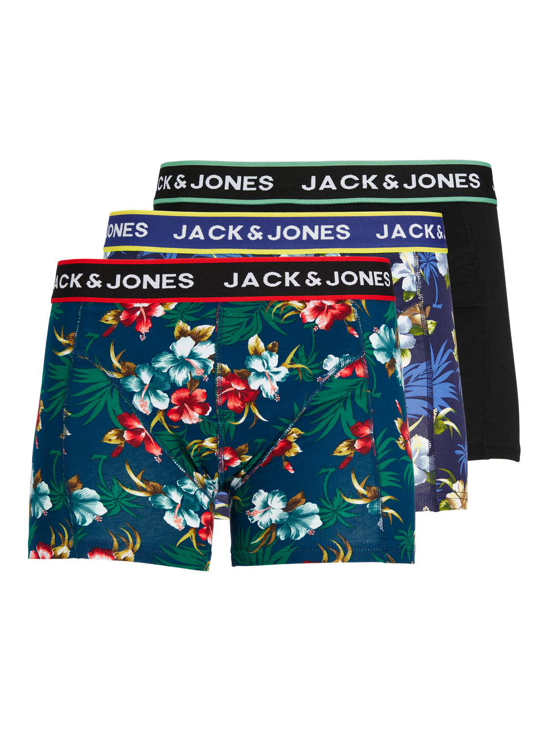 Trunks - Jacflower Trunks 3 Pack.Noos -  - Hr Ravn