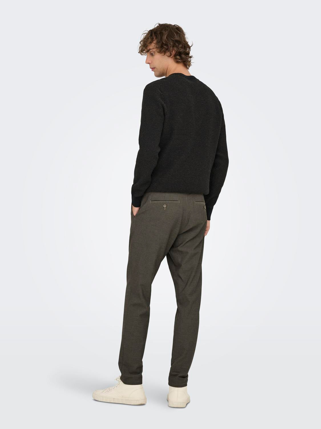 BUKSER - Onsbrad Life Slim Check 0184 Pant Noos -  - Hr Ravn