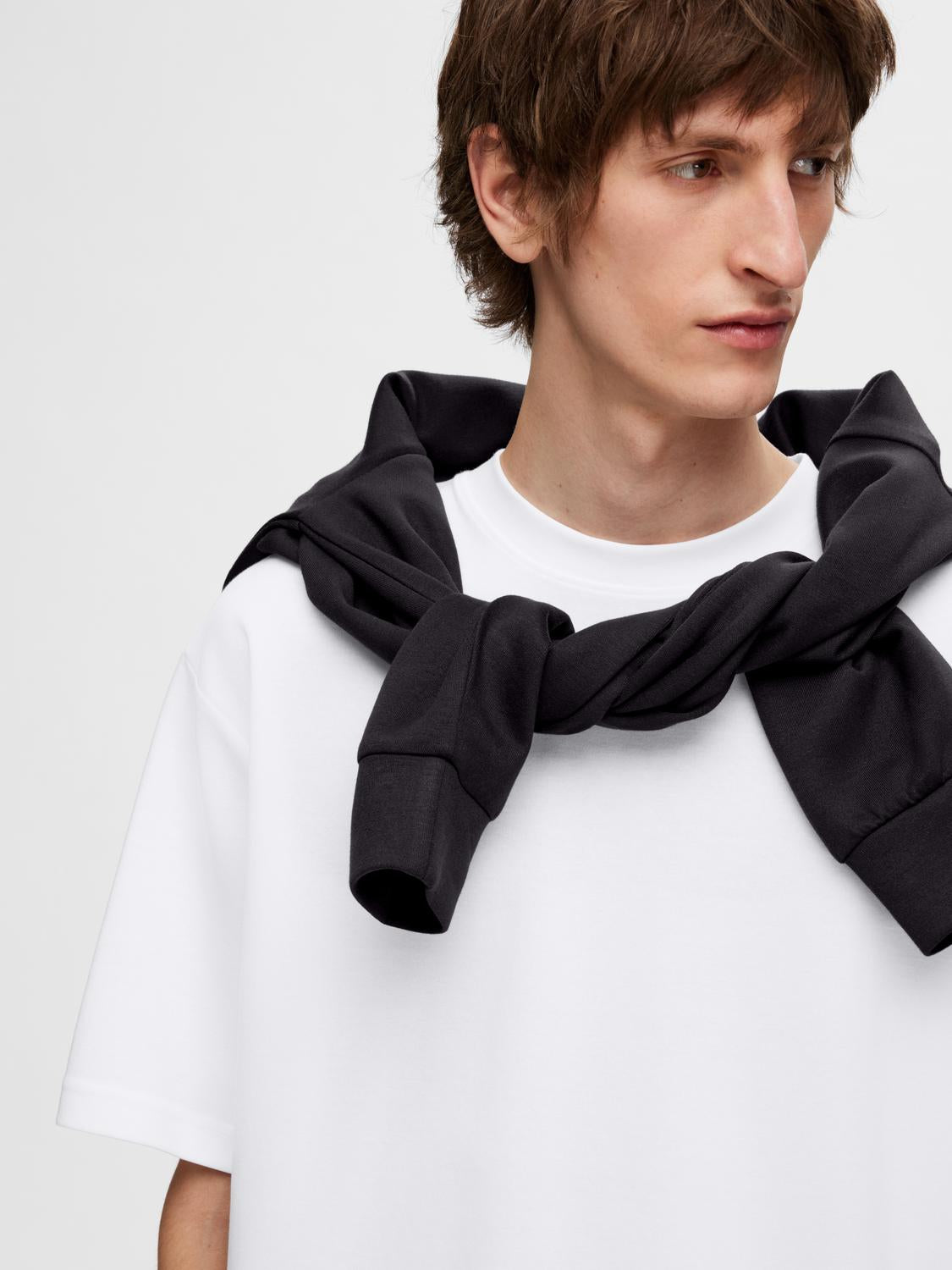 Slhlooseoscar Ss O-Neck Tee Noos