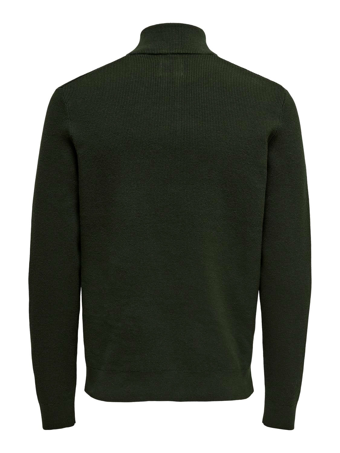 Onsphil Reg 12 Struc Half Zip Knit Noos