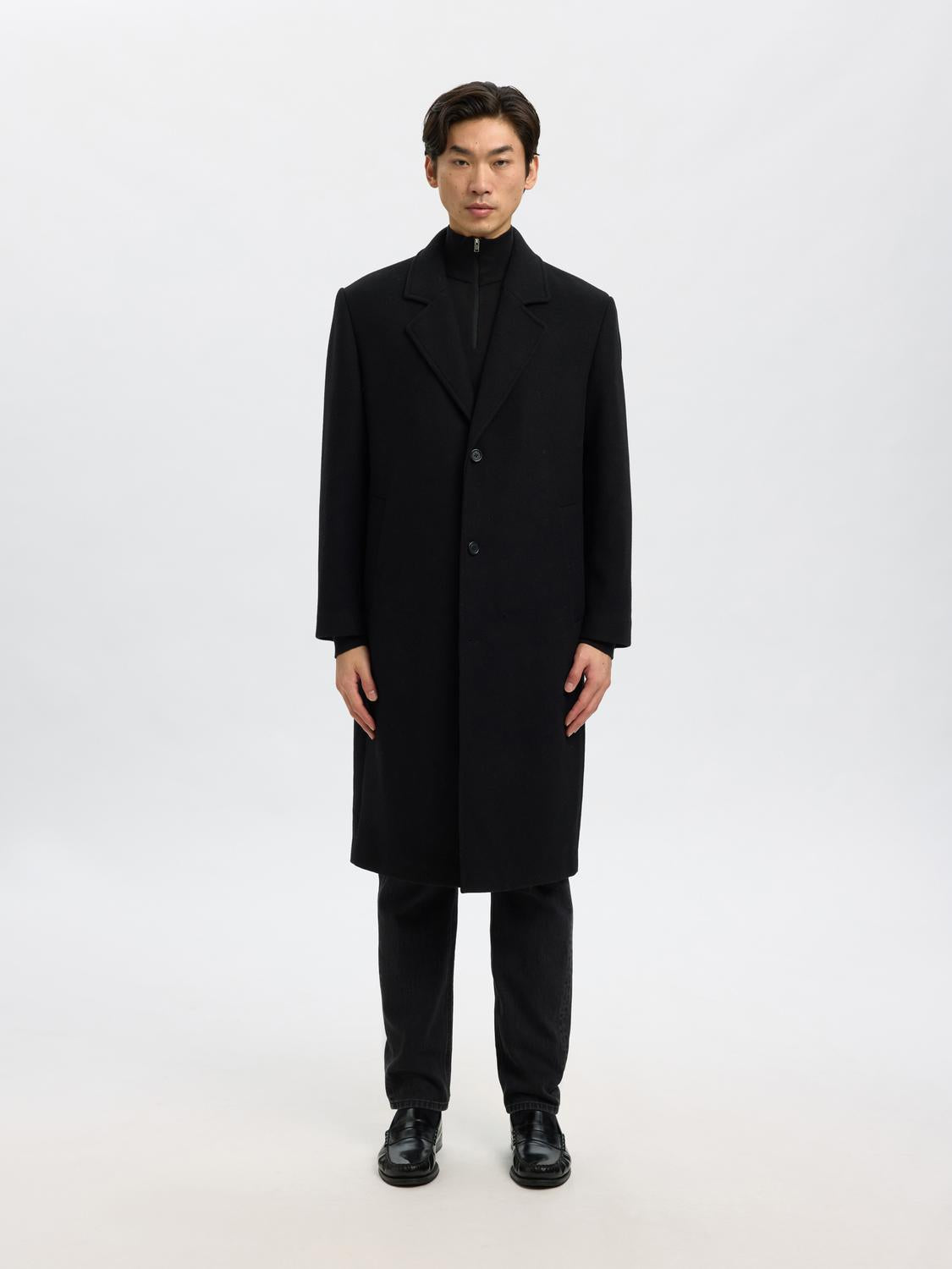 STRIK - Slhberg Ls Half Zip Noos -  - Hr Ravn