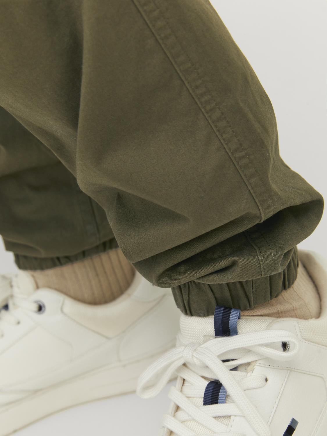 Cargo Pants - Jpstkane Noah Cuffed Cargo Noos -  - Hr Ravn