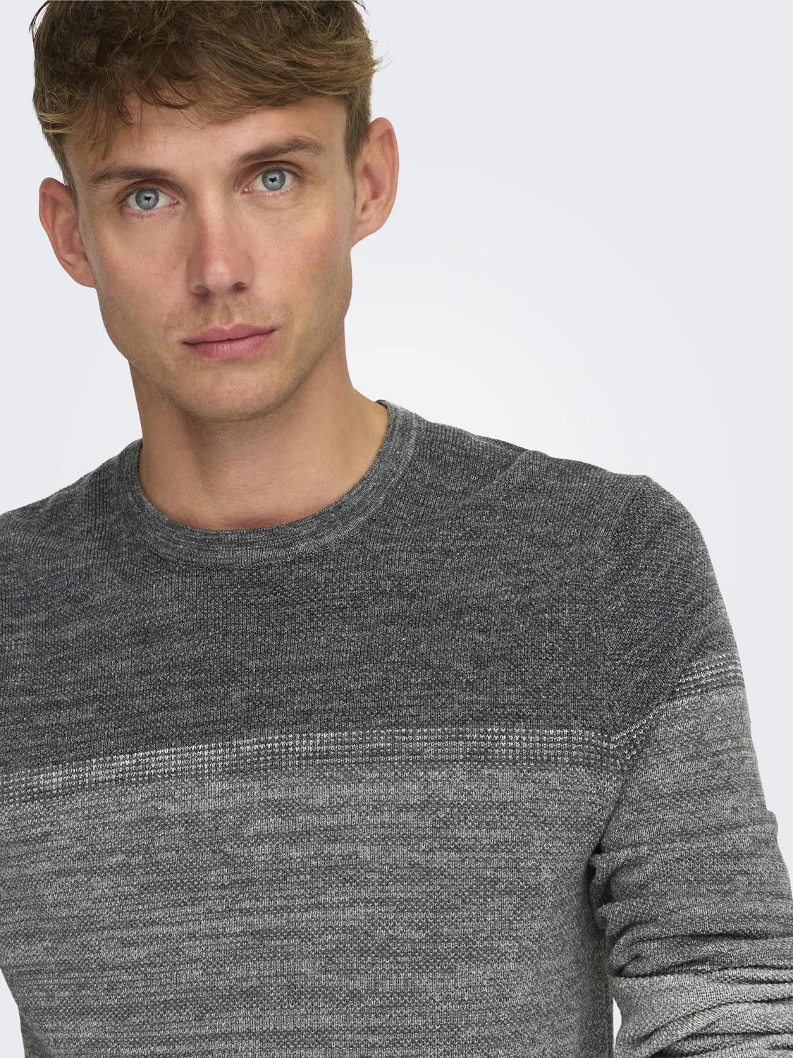 Onsfelix Reg 12 Crew Knit Noos