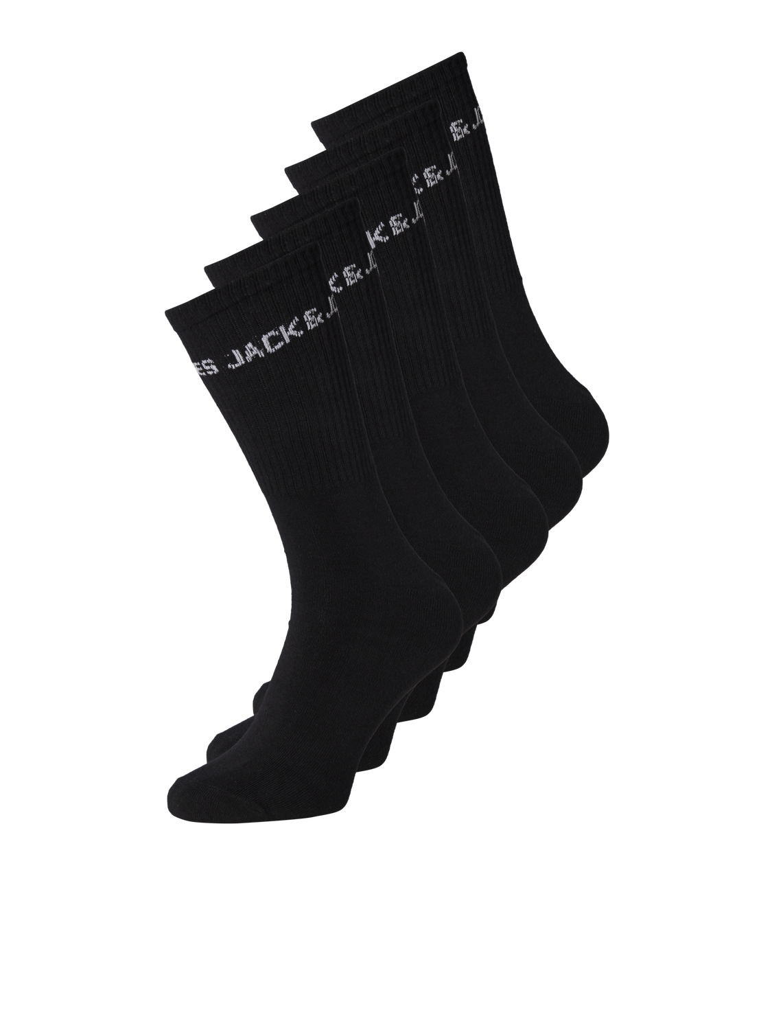 STRØMPER - Jacbasic Logo Tennis Sock 5 Pack Noos -  - Hr Ravn