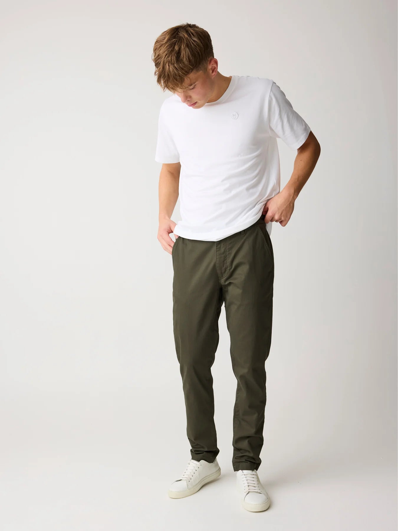 BUKSER - Luca slim chino pants -  - Hr Ravn