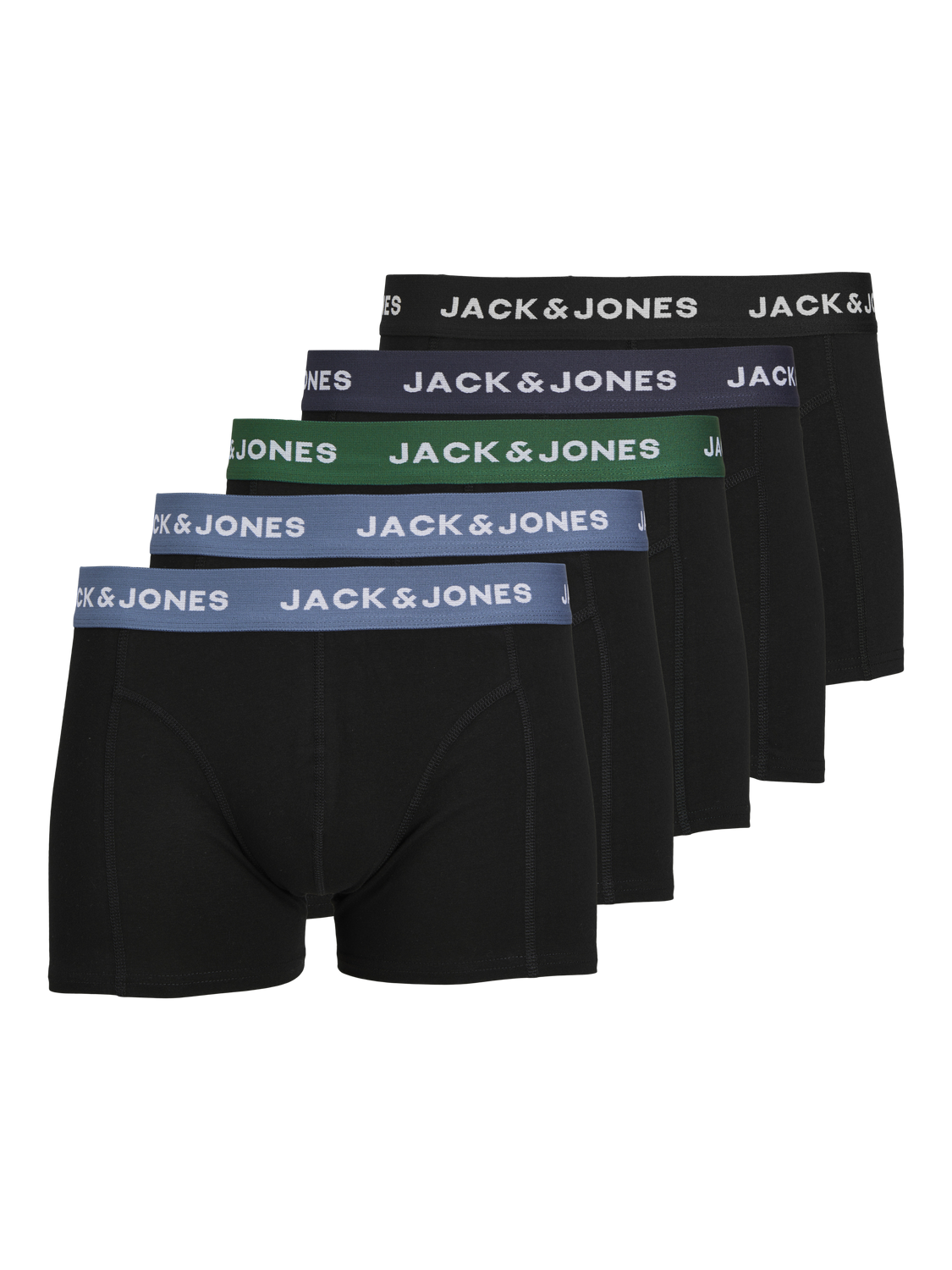 UNDERBUKSER - Jacsolid Trunks 5 Pack Op -  - Hr Ravn