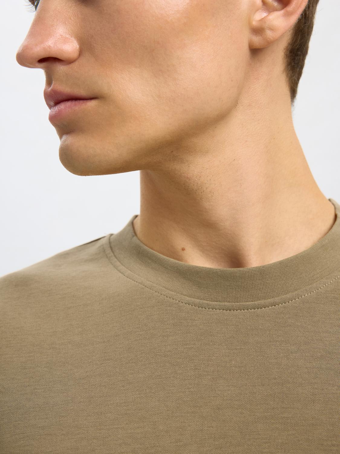 Slhlooseoscar Ss O-Neck Tee Noos