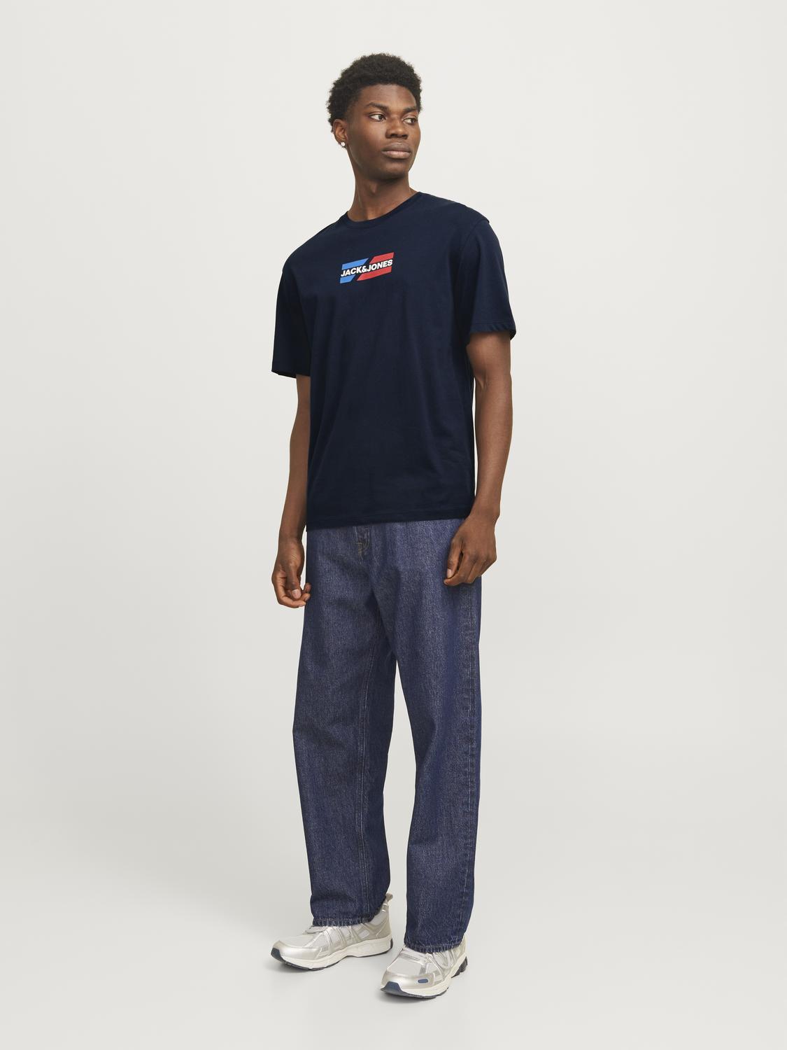 T-shirts - Jjcorp Graphic Tee  Ss O-Neck Ln -  - Hr Ravn