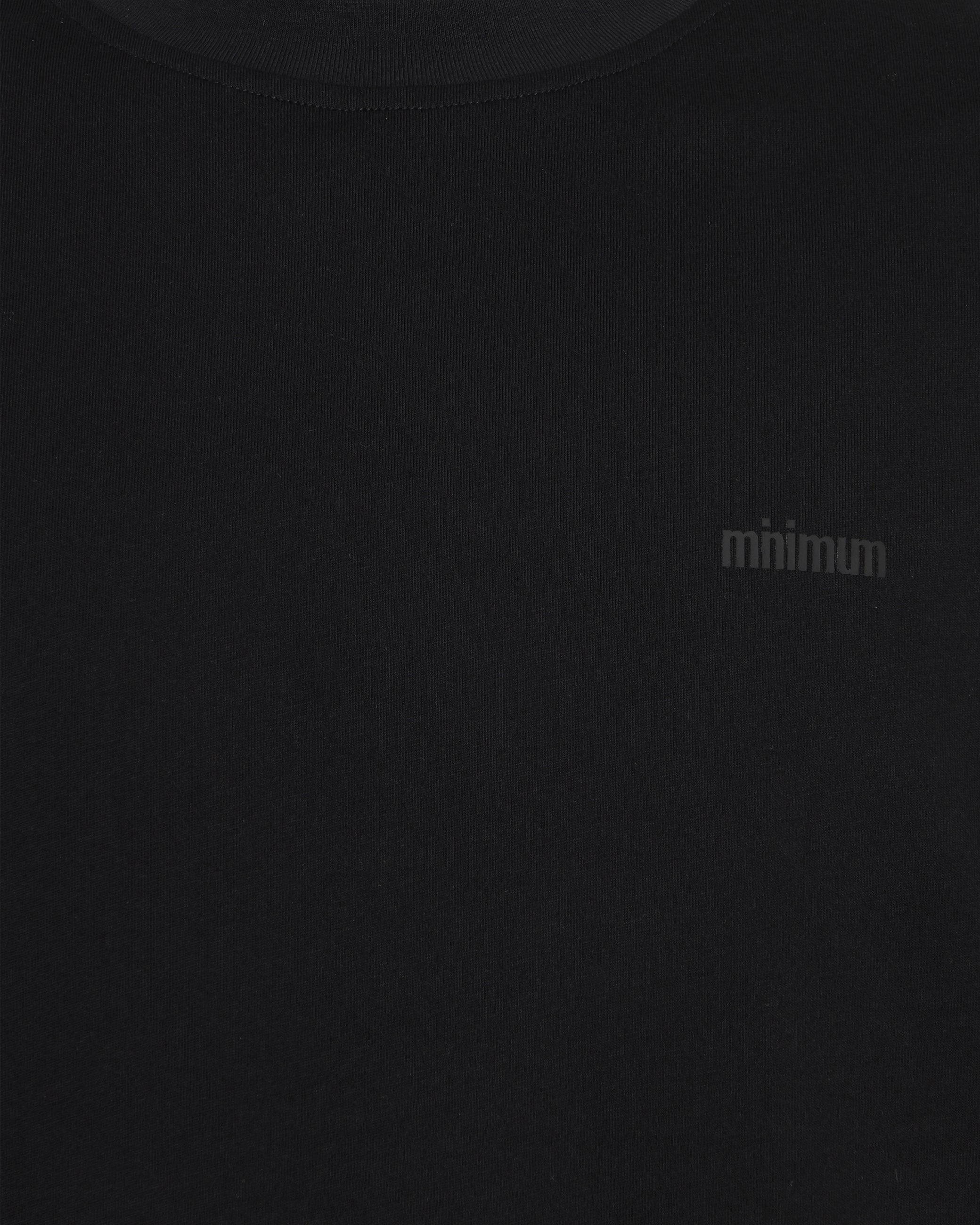 minimum male Lono 3884 Short Sleeved T-shirt 999 Black
