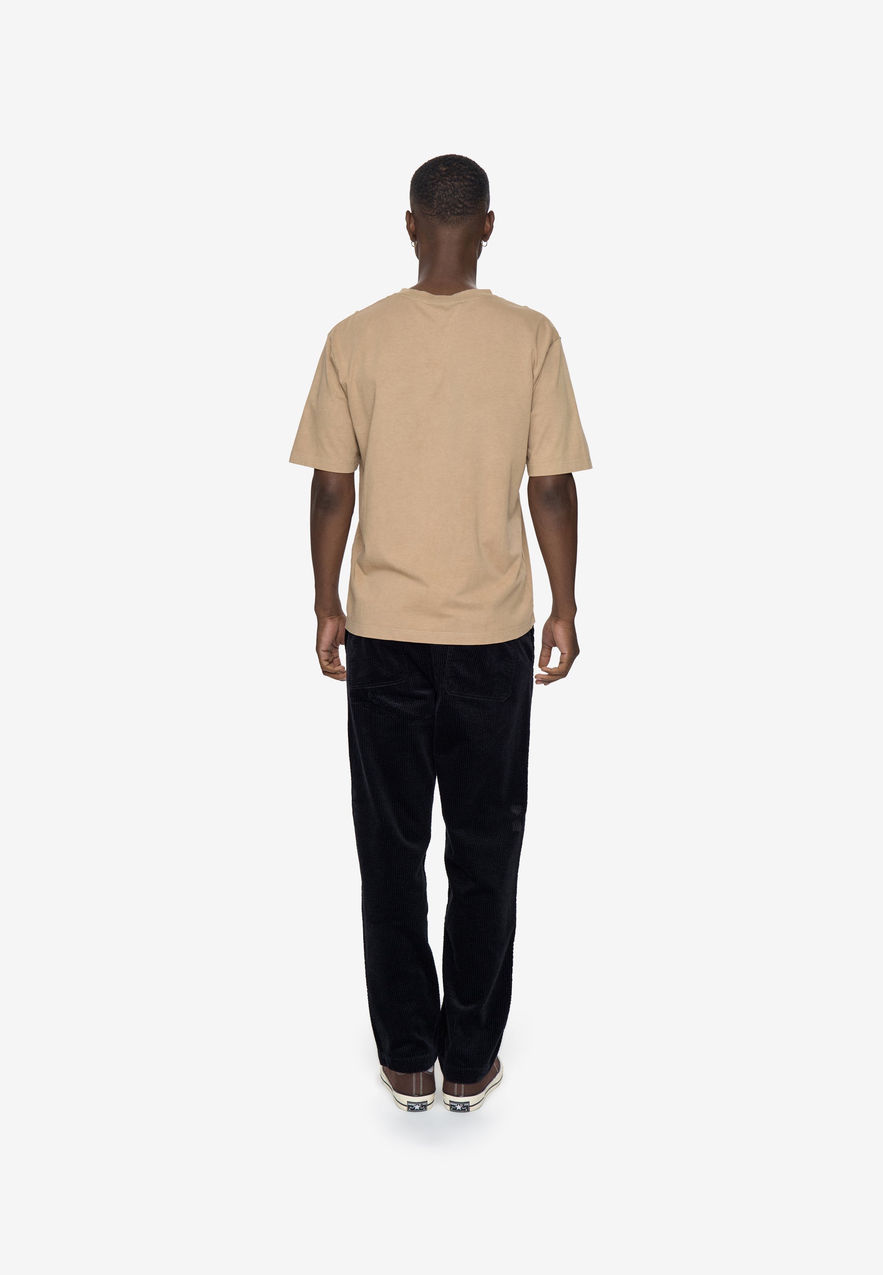 minimum male Lono kortærmet t-shirt 3412 Short Sleeved T-shirt 1109 Chinchilla