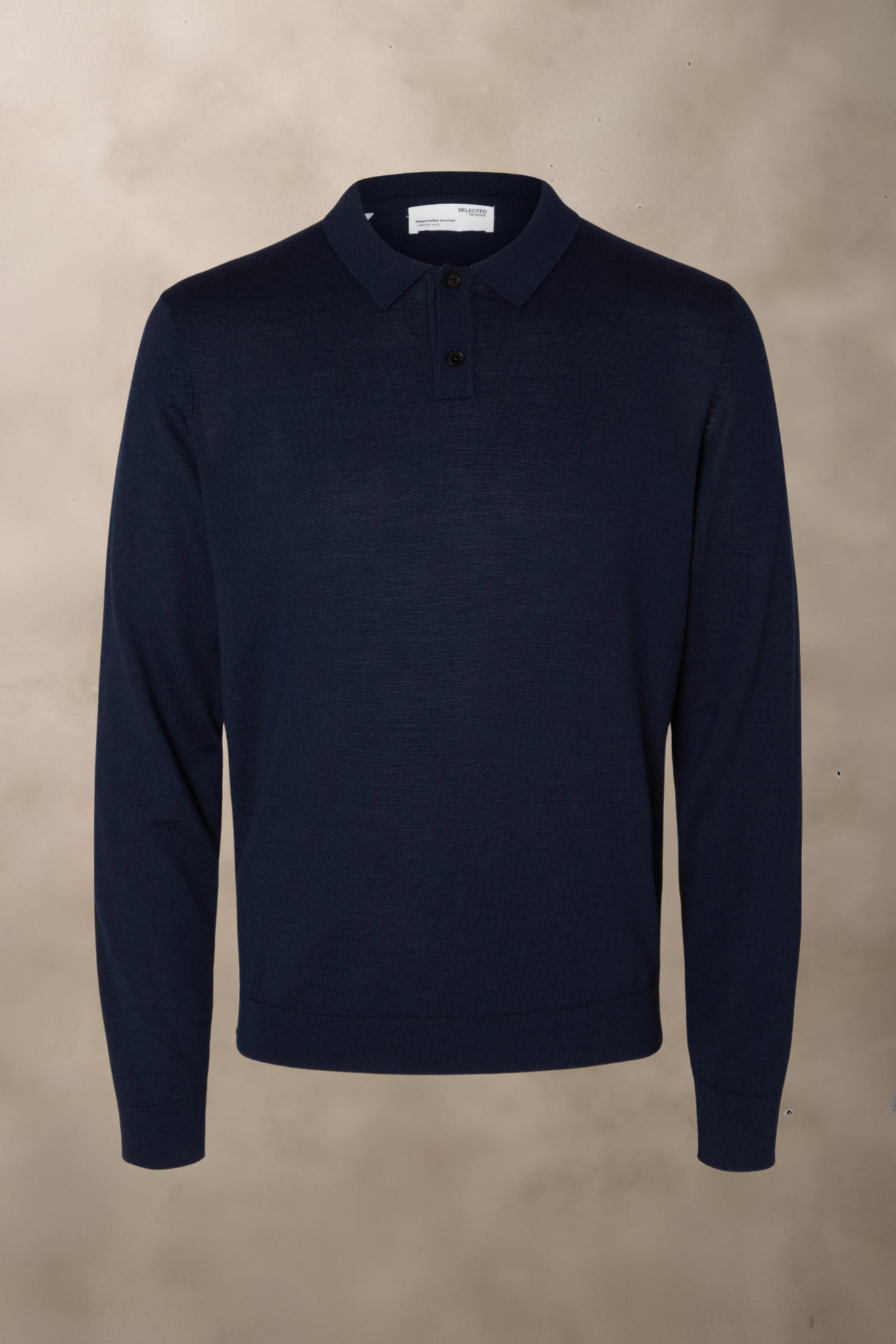 SLHTown Merino Coolmax Knit - STRIK -  - Hr Ravn