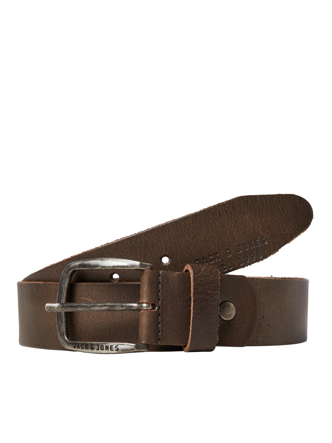 Belts - Jacpaul Leather Belt Noos -  - Hr Ravn
