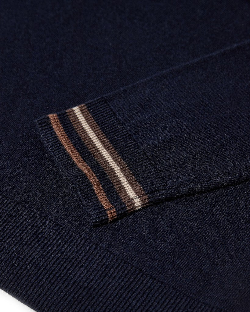 Mmgadam Contrast Crew Neck Knit