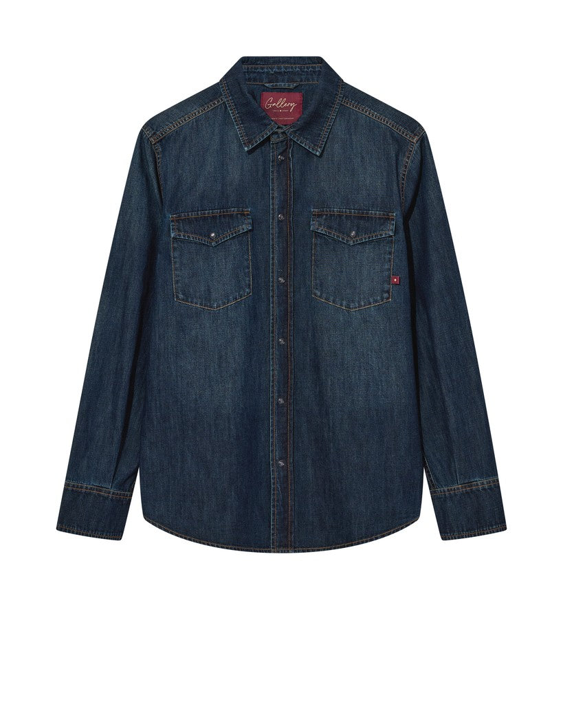 Mmgdavid Snap Denim Shirt