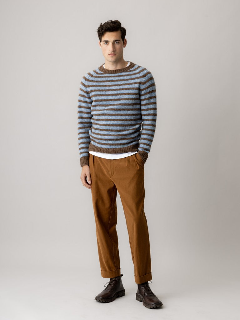 Mmgcarlos Stripe Crew Neck Knit