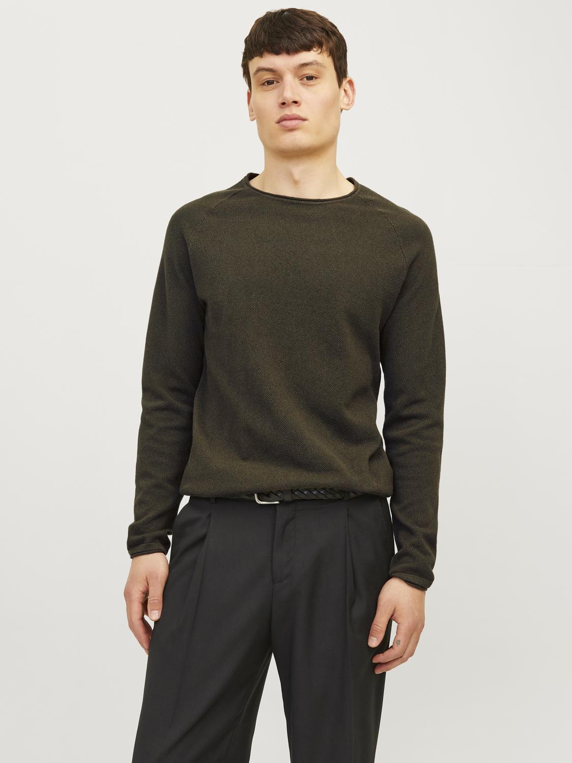 Pullovers - Jjehill Knit Crew Neck Noos -  - Hr Ravn
