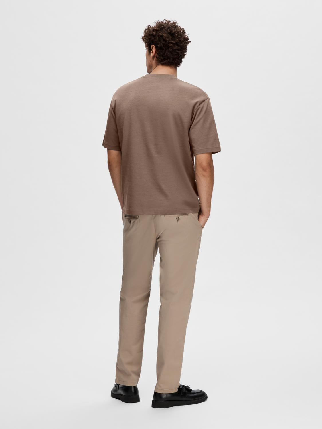 Slhlooseoscar Ss O-Neck Tee Noos