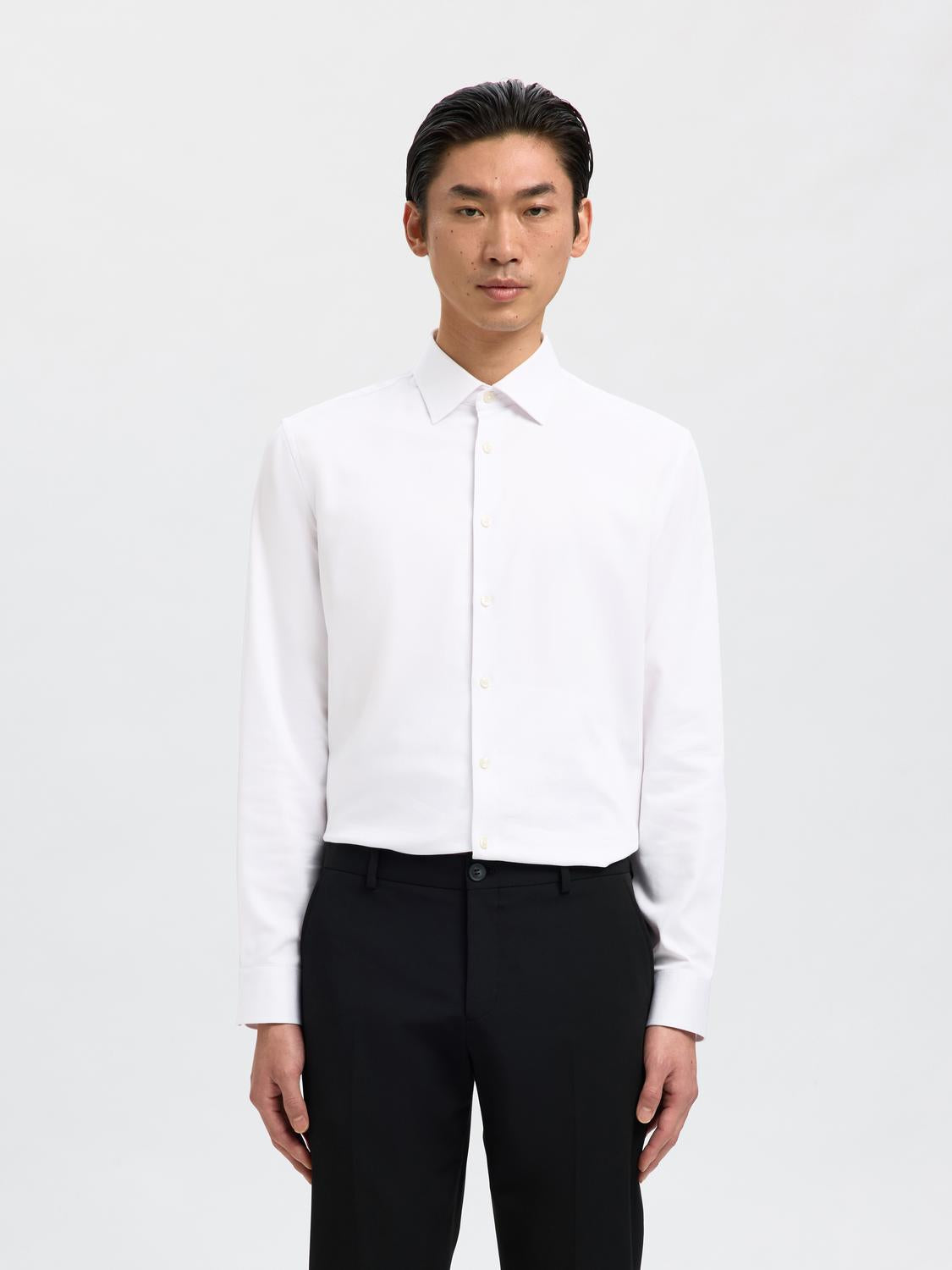LANGE SKJORTER - Slhslim-Performance Shirt Ls Noos -  - Hr Ravn
