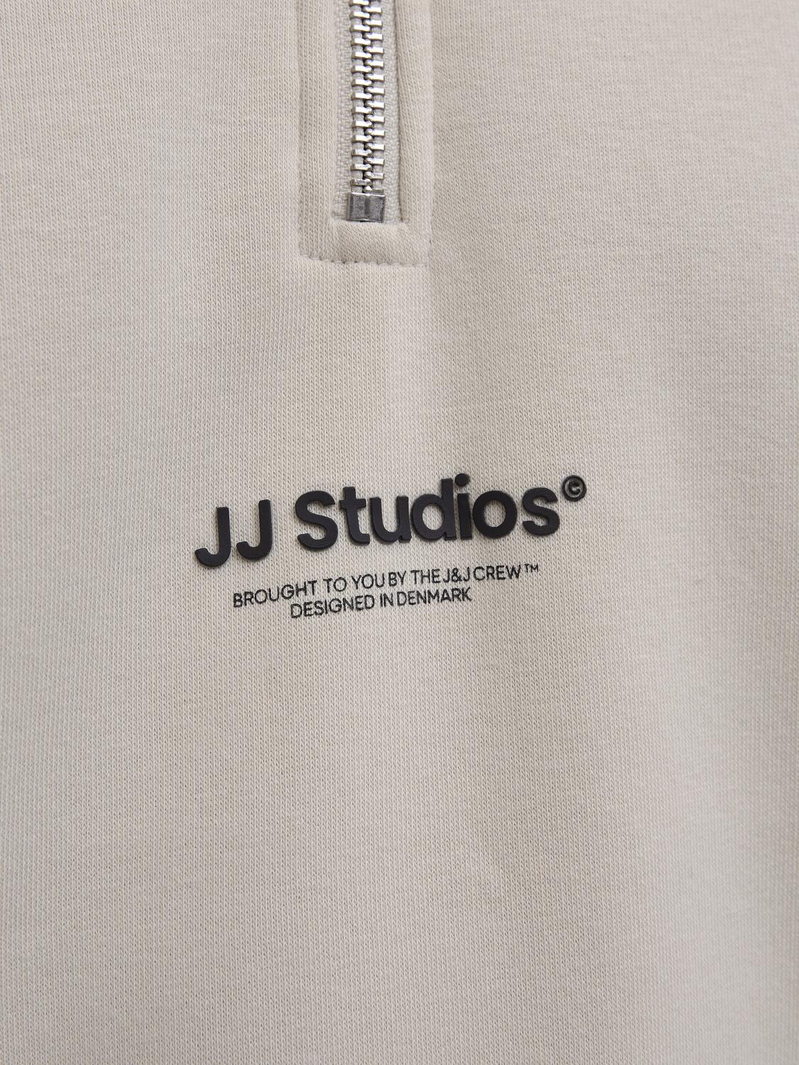 Sweatshirts - Jjesoho Sweat Quarter Zip Hn Noos -  - Hr Ravn