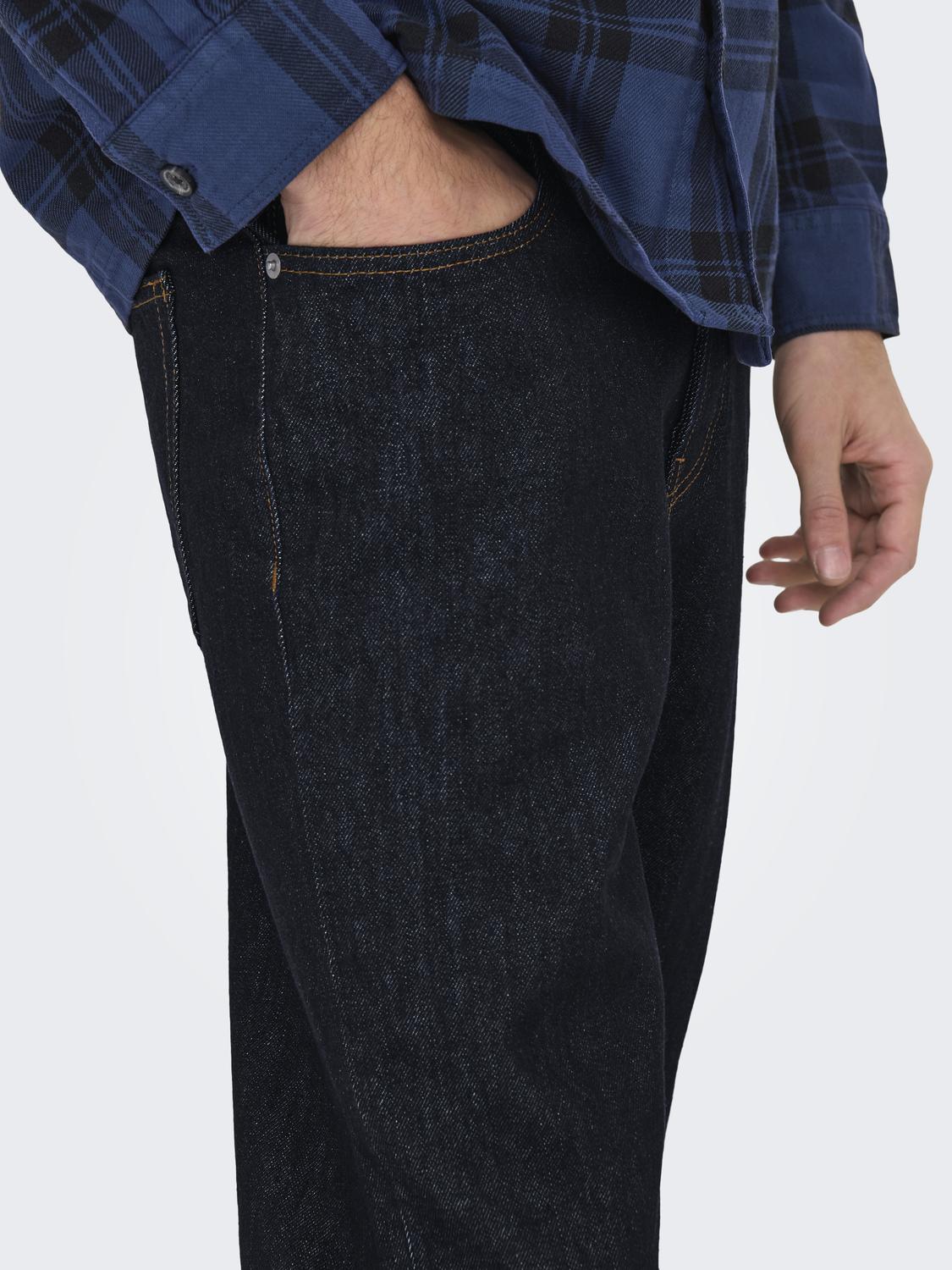 JEANS - Onsedge Straight Rinse 4942 Tai Dnm Noos -  - Hr Ravn