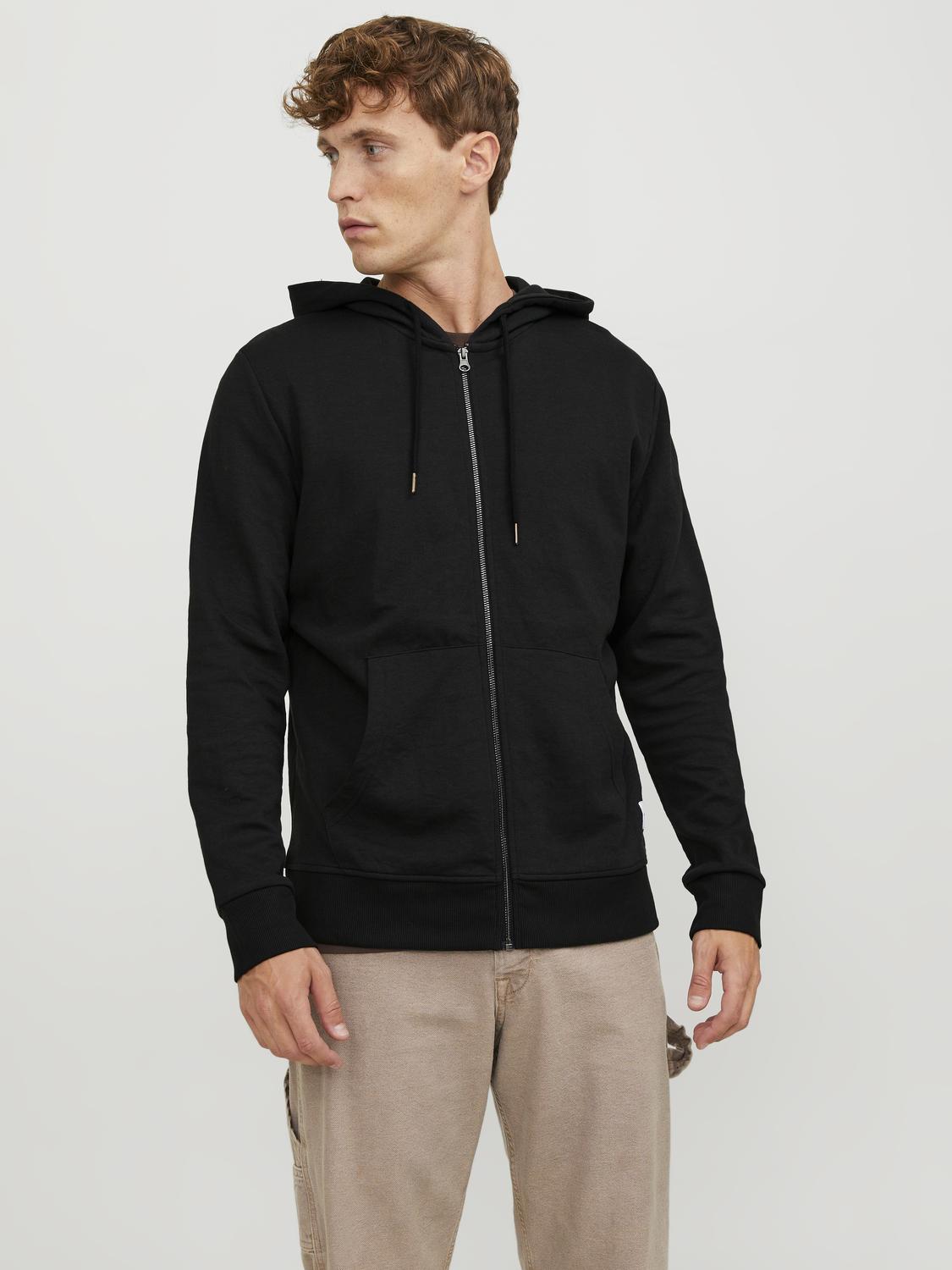 Cardigans - Jjebasic Sweat Zip Hood Noos -  - Hr Ravn
