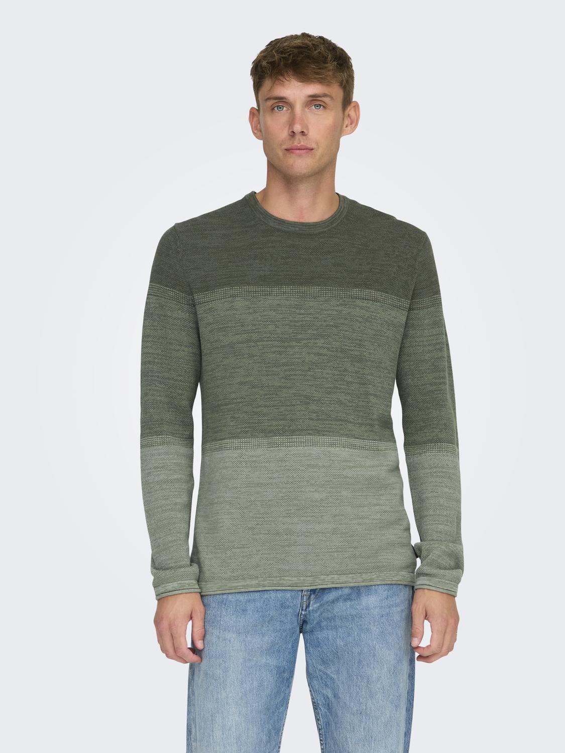 Onsfelix Reg 12 Crew Knit Noos