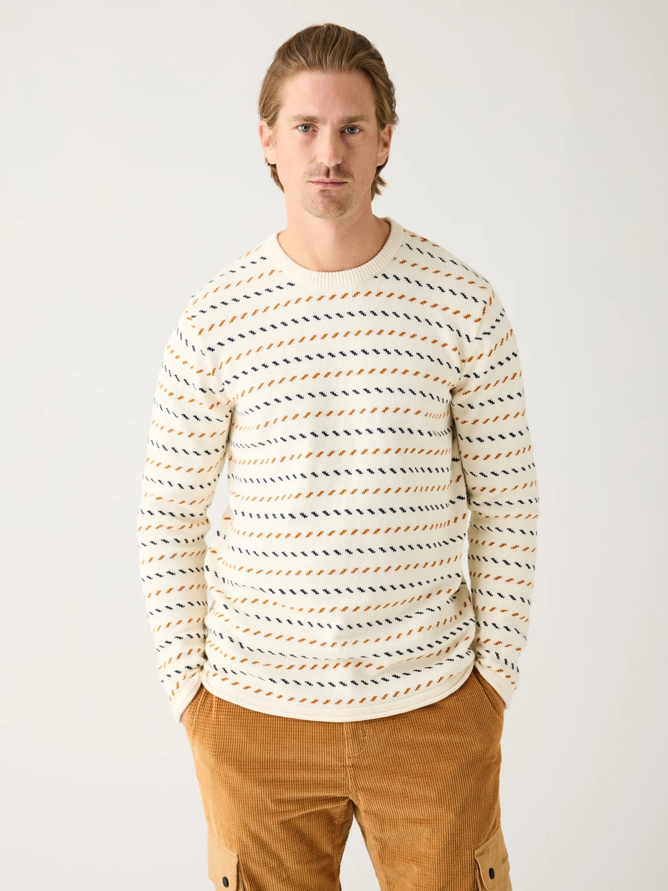 Organic Cotton Jacquard Knit - Regenerative Organic Certified™ - GOTS/Vegan