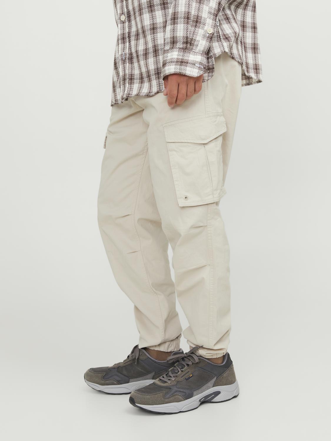 Cargo Pants - Jpstkane Noah Cuffed Cargo Noos -  - Hr Ravn