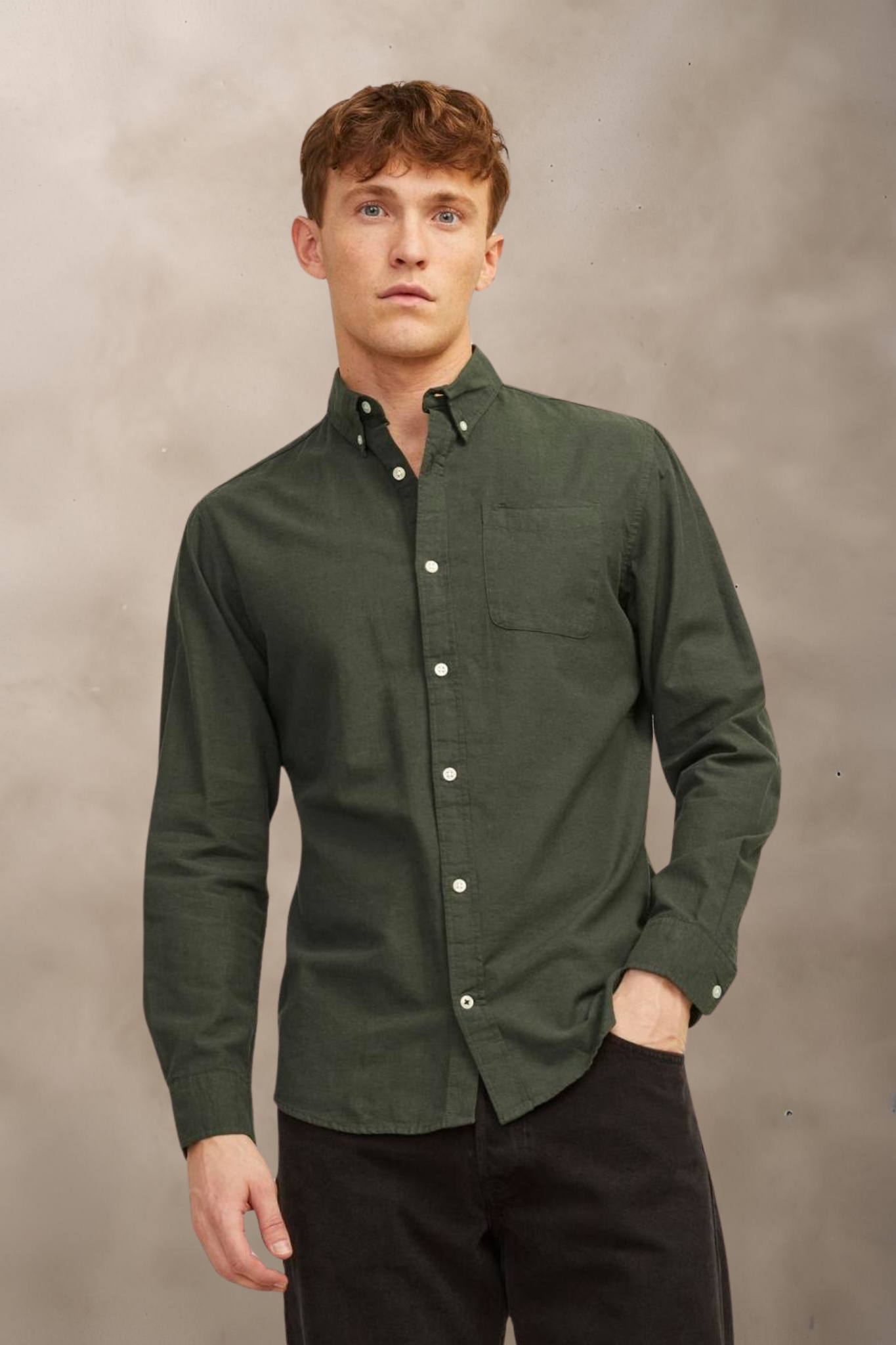 LANGE SKJORTER - JJEOXFORD SHIRT LS -  - Hr Ravn