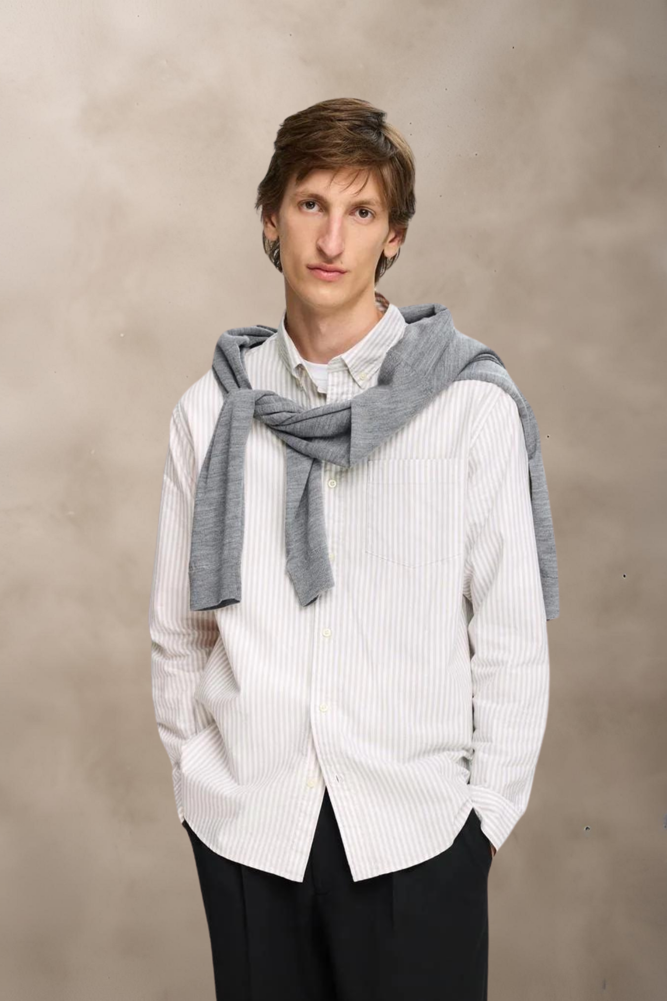 LANGE SKJORTER - SLHREGRICK OX SHIRT LS -  - Hr Ravn