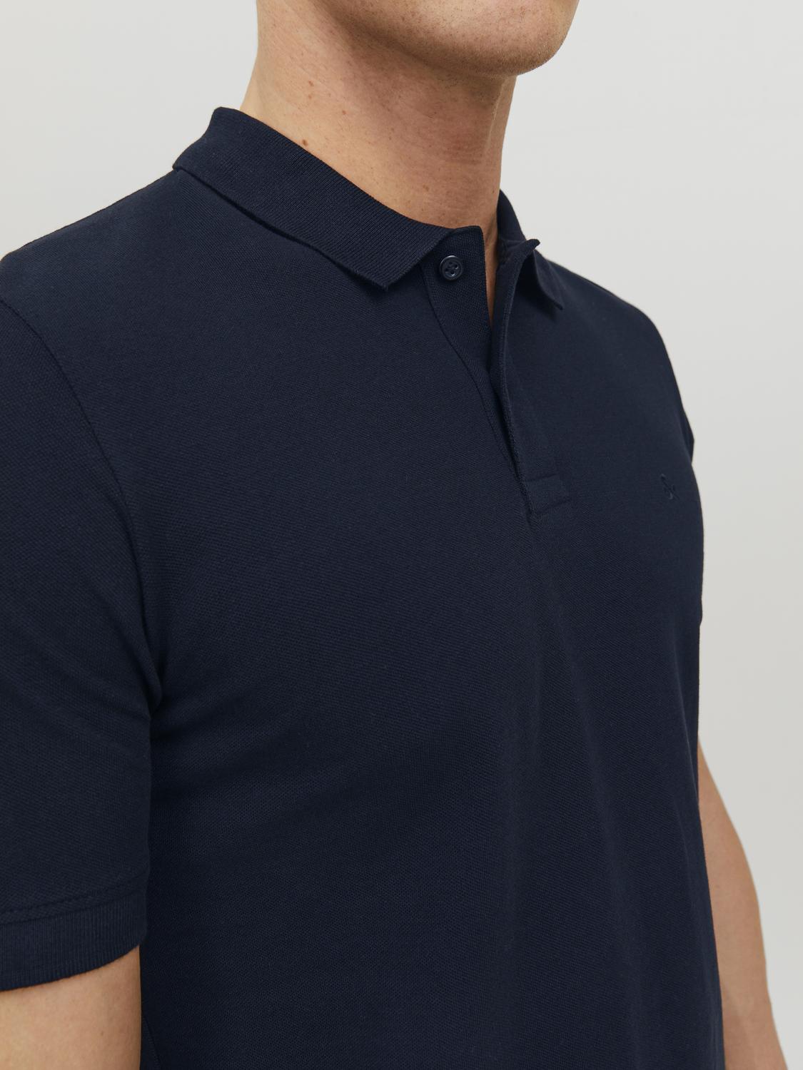 Polo Shirts - Jjebasic Polo Ss Noos -  - Hr Ravn