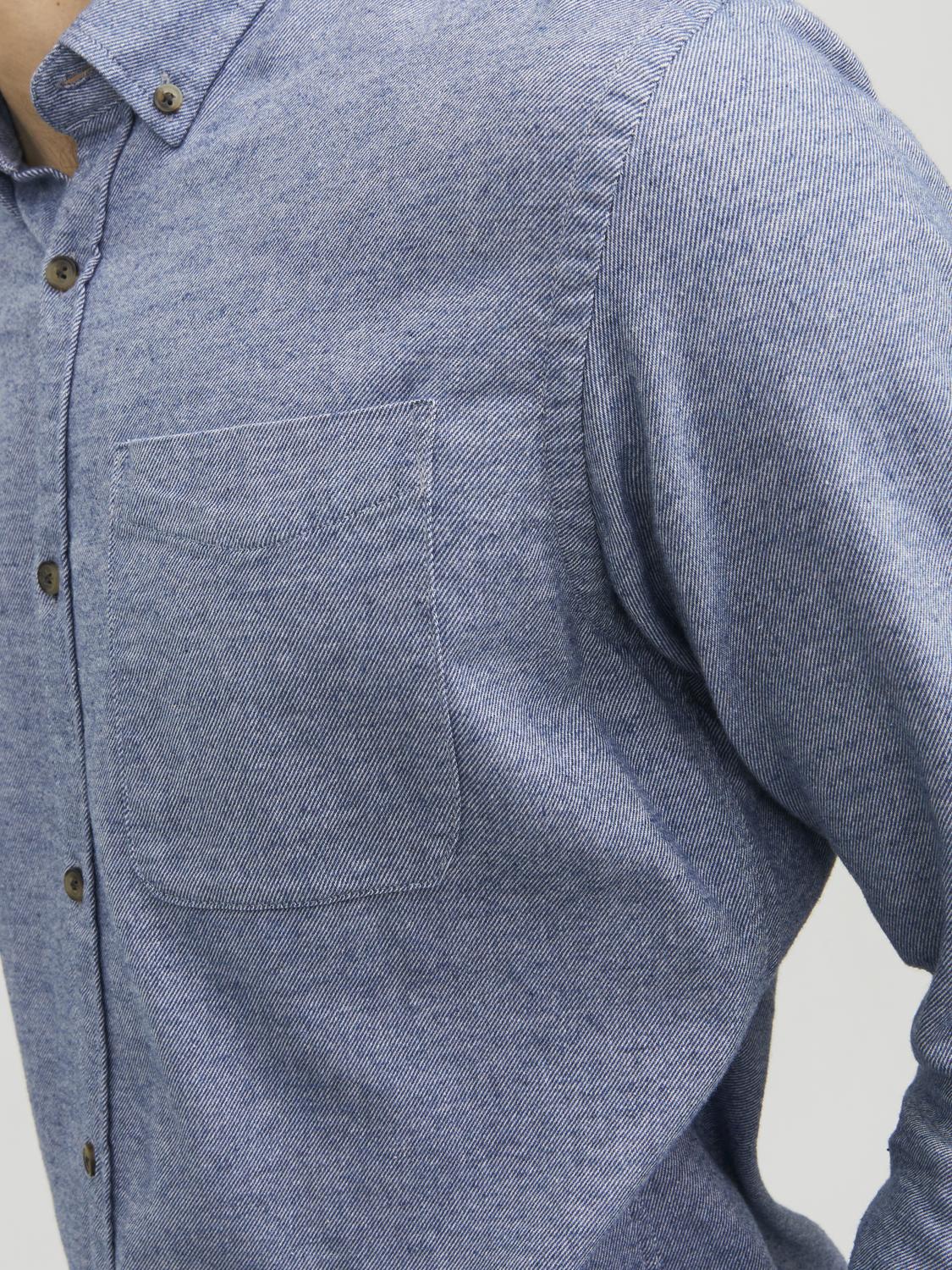 Shirts - Jjeclassic Melange Shirt Ls Noos -  - Hr Ravn