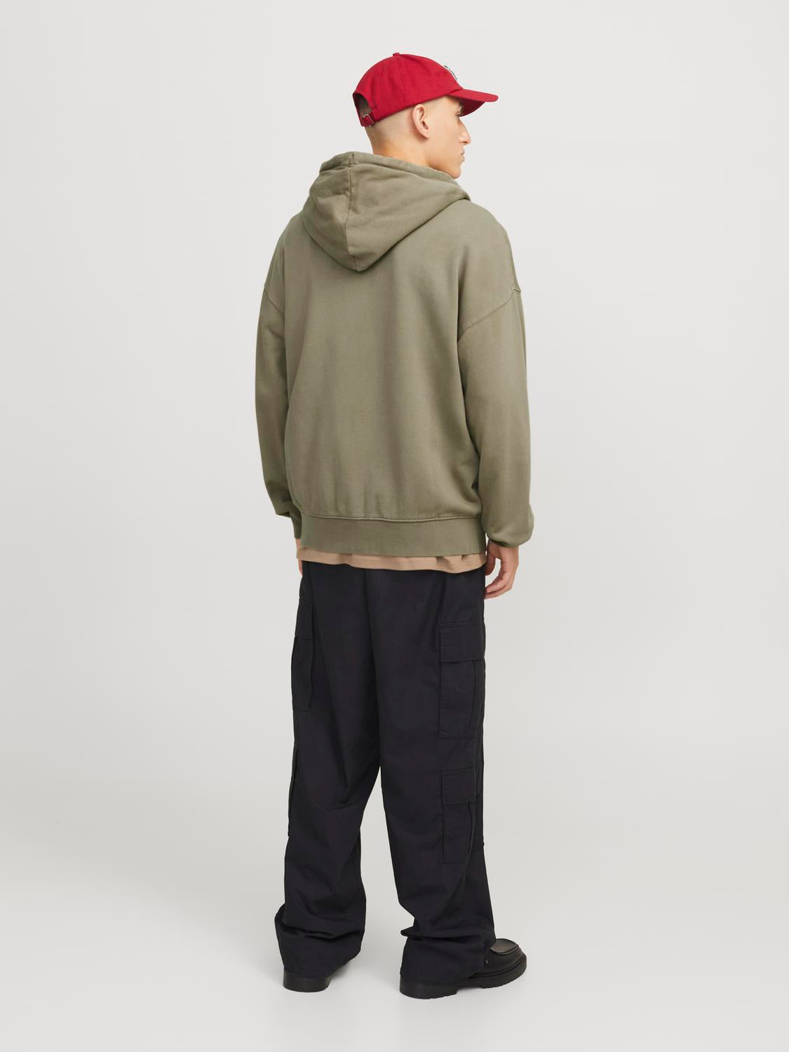 SWEATSHIRTS - Jjecharge Faded Sweat Zip Hood Noos -  - Hr Ravn