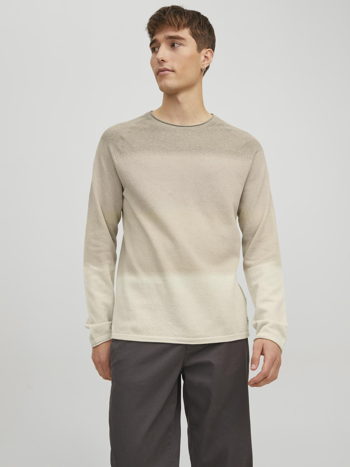 Pullovers - Jjehill Knit Crew Neck Noos -  - Hr Ravn