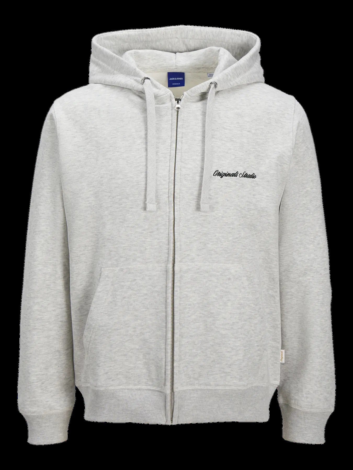 Sweatshirts - Jornorrebro Emb Sweat Zip Hood Noos -  - Hr Ravn