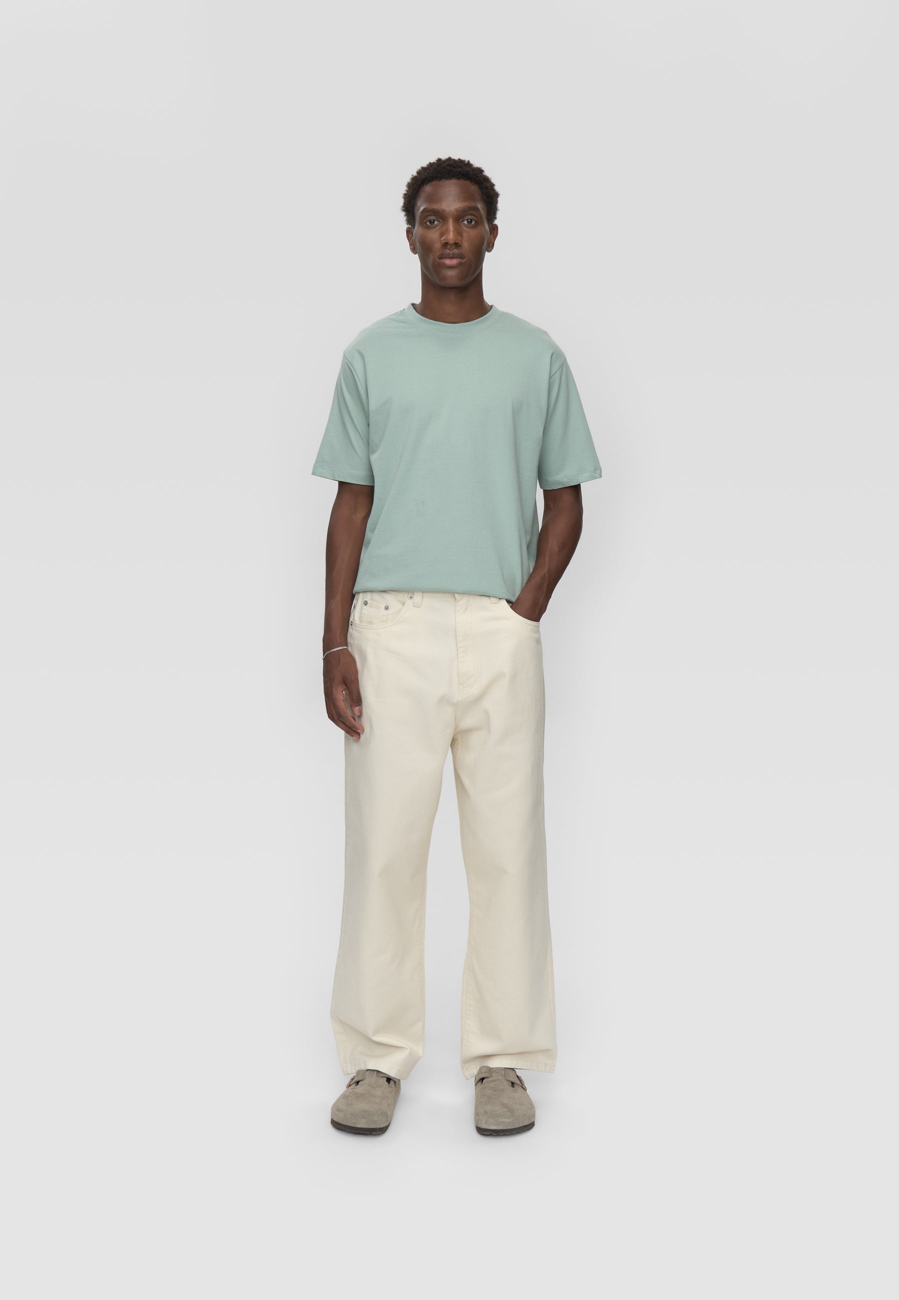 minimum male Palmer wde jeans 4579 Jeans 0701 Whisper white