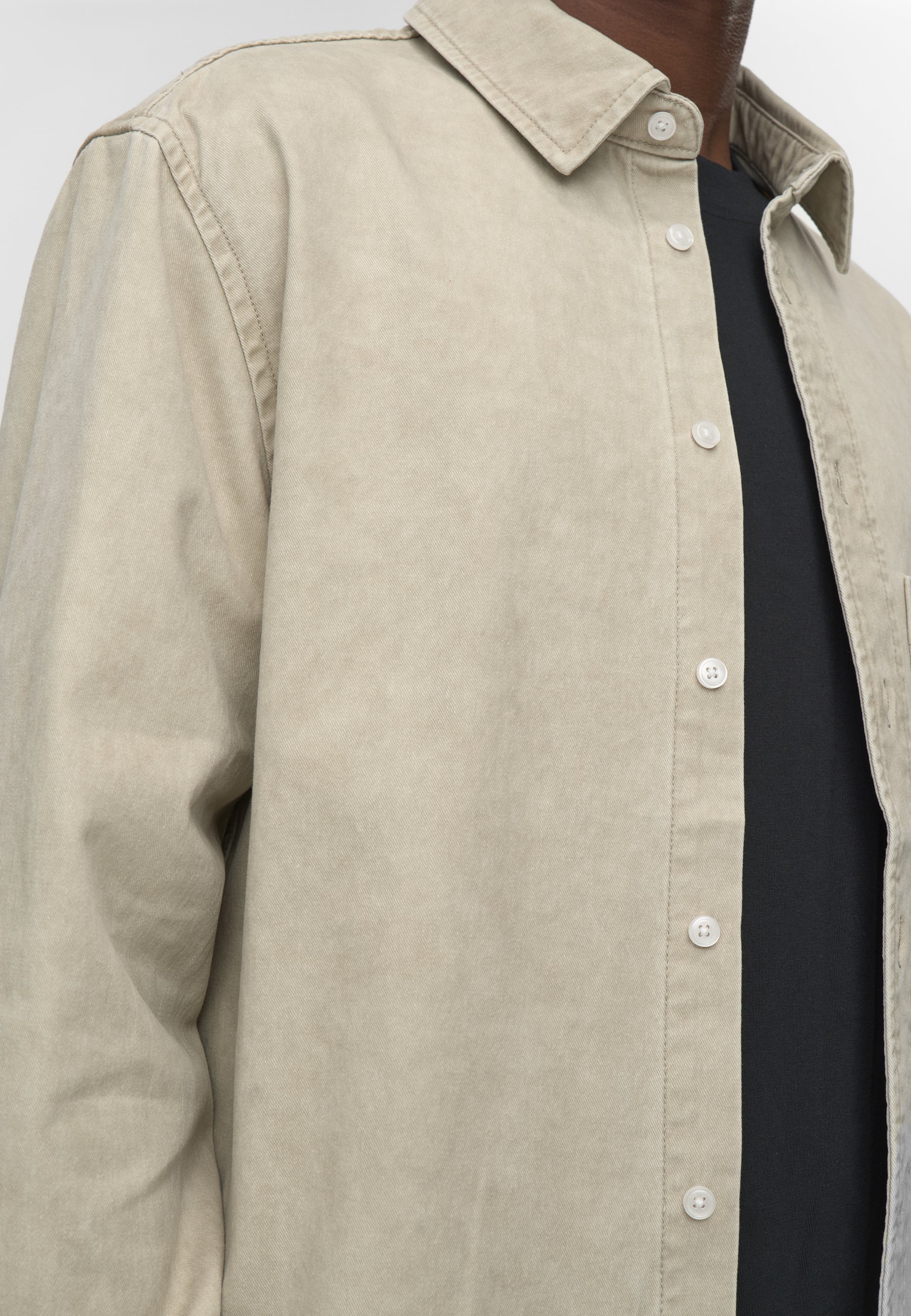 minimum male Pedro rlx ls shirt 4399 Long Sleeved Shirt 1109 Chinchilla